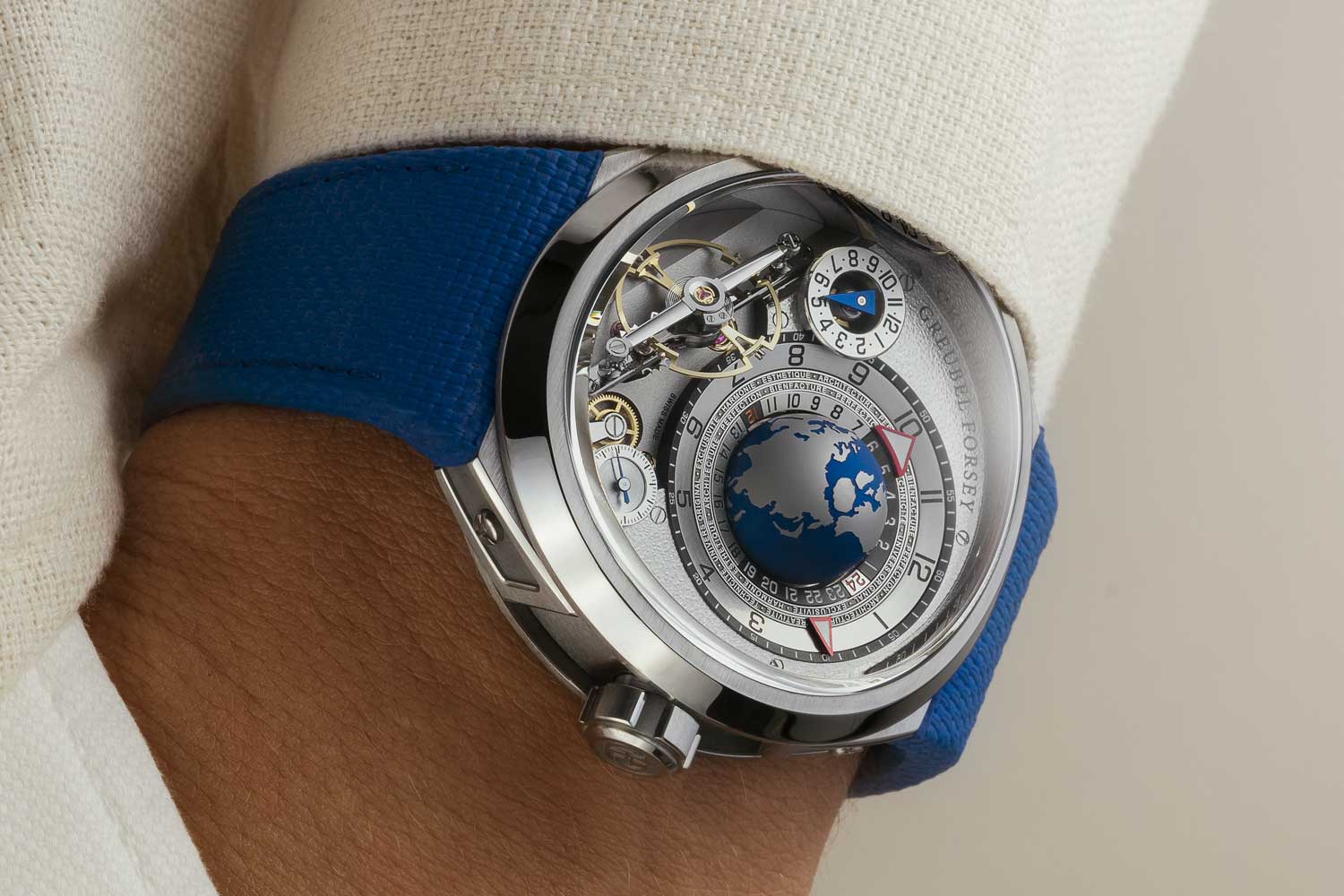 Đồng hồ Greubel Forsey GMT Balancier Convexe