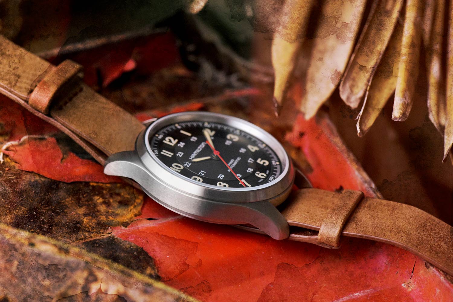 Đồng hồ Hamilton Khaki Field Titanium Automatic Far Cry 6 Field Watch