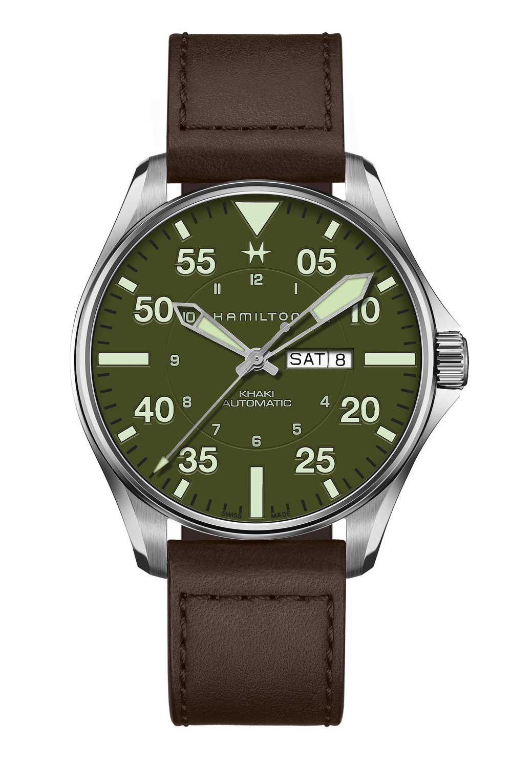 Đồng hồ Hamilton Khaki Pilot Schott NYC