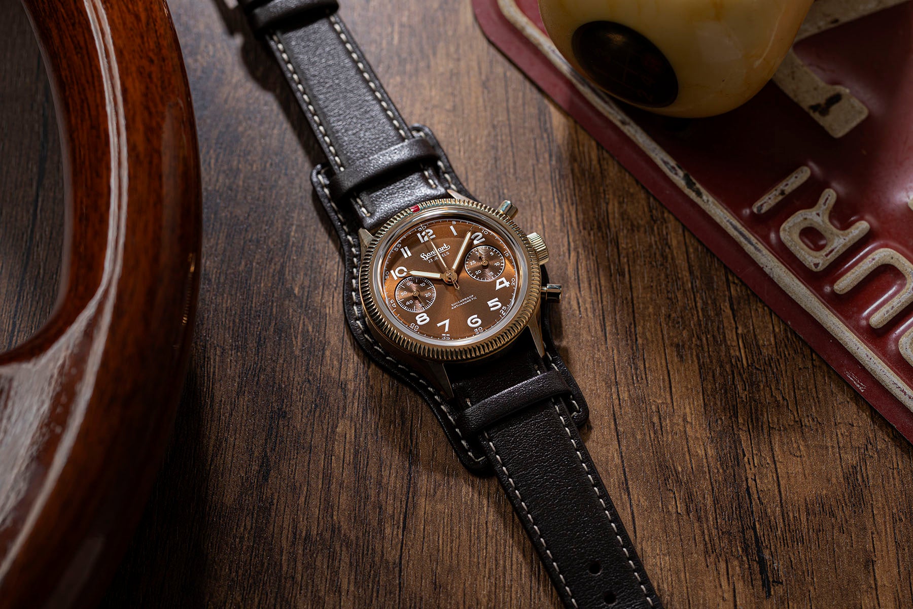 Đồng hồ Hanhart 417 Chronograph Edition No. 2 “Copperhead”