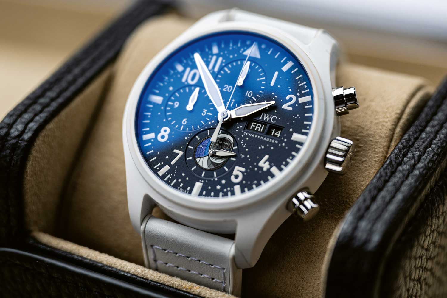 Đồng hồ IWC Pilot's Watch Chronograph Edition “Polaris Dawn” Kỳ Lân