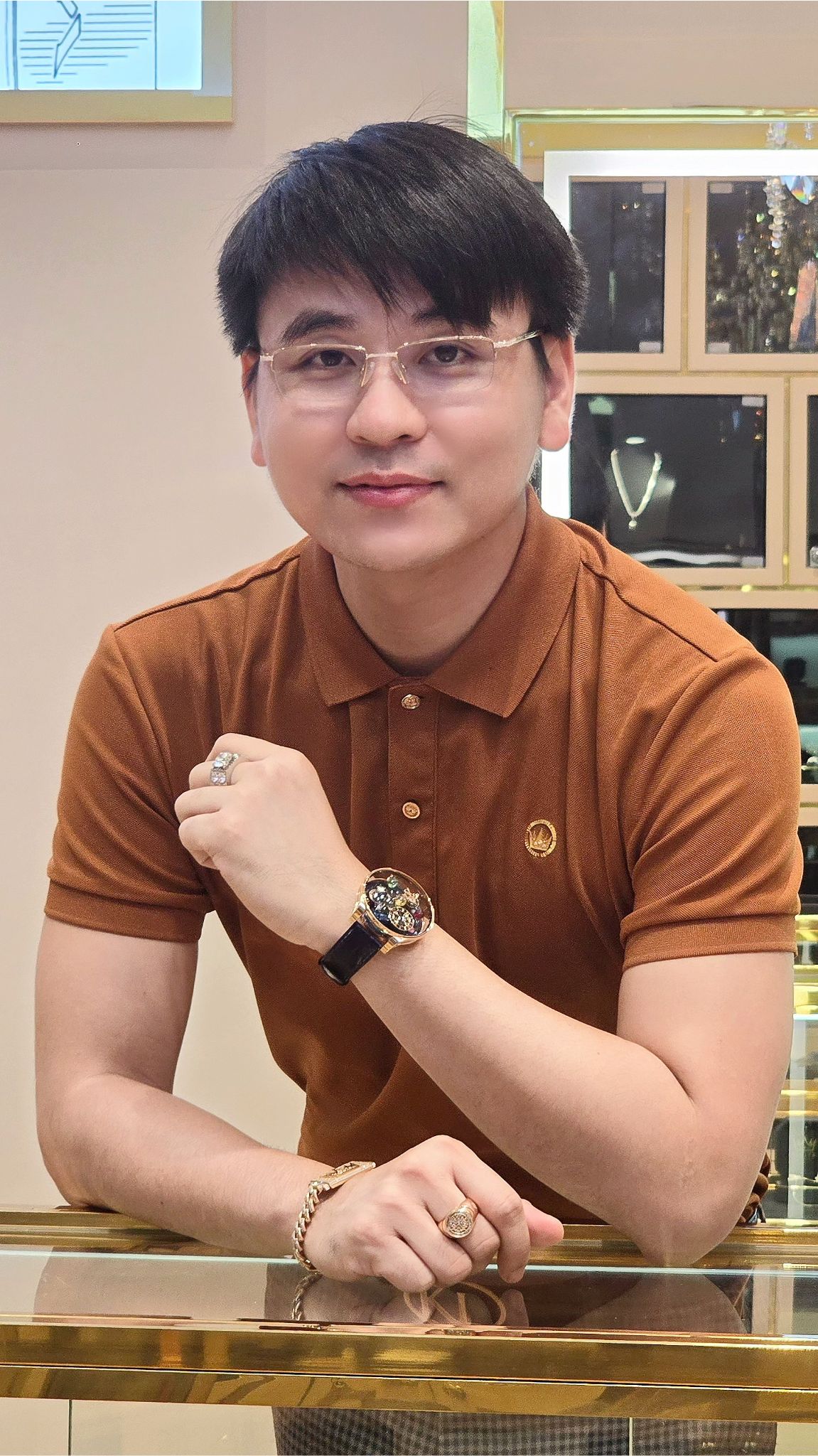 Kỳ Lân Luxury dong ho jacob co astronomia solar constellation planets as300 11 Đồng hồ Jacob & Co Astronomia Solar Constellation & Planets
