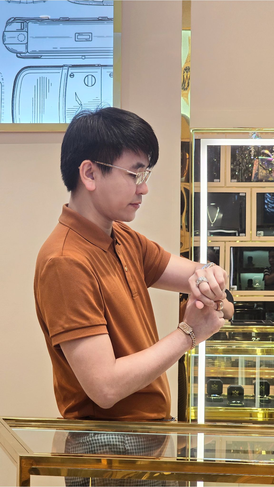 Kỳ Lân Luxury dong ho jacob co astronomia solar constellation planets as300 12 Đồng hồ Jacob & Co Astronomia Solar Constellation & Planets