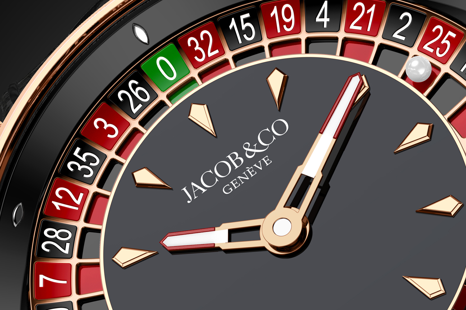 Đồng hồ Jacob & Co. Casino Tourbillon | Kỳ Lân