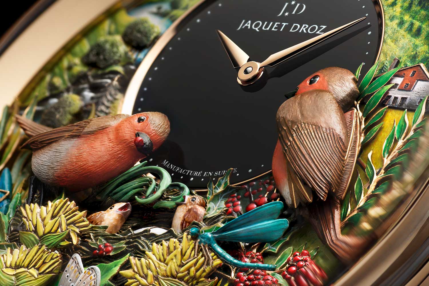 Đồng hồ Jaquet Droz Bird Repeater Phiên bản kỷ niệm 300 năm