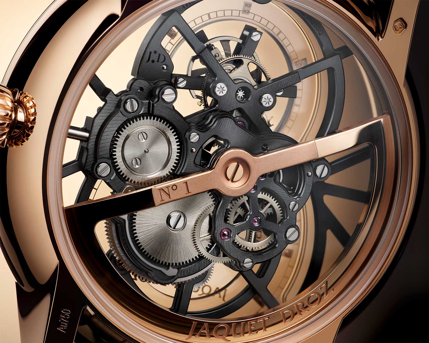 Đồng hồ Jaquet Droz Grande Seconde Skelet-One Tourbillon