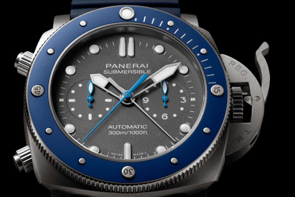 Đồng hồ lặn Panerai Submersible Chrono Guillaume Néry Edition PAM00982