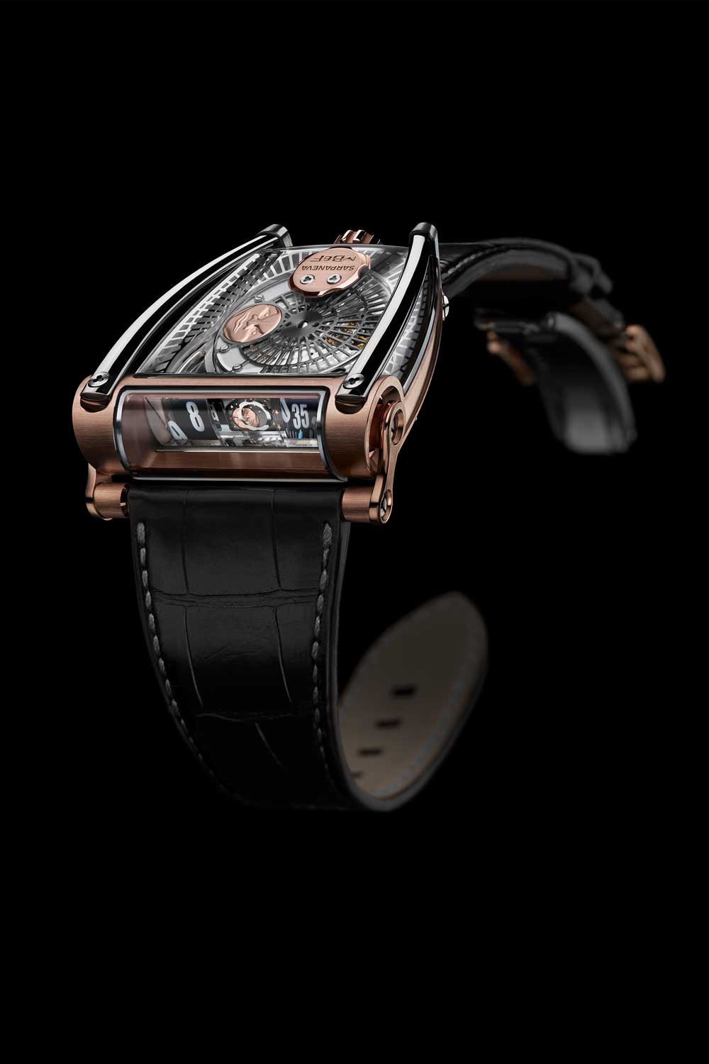 Đồng hồ mặt trăng MB&F MoonMachine 2