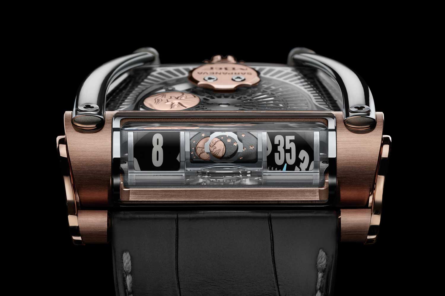 Đồng hồ mặt trăng MB&F MoonMachine 2