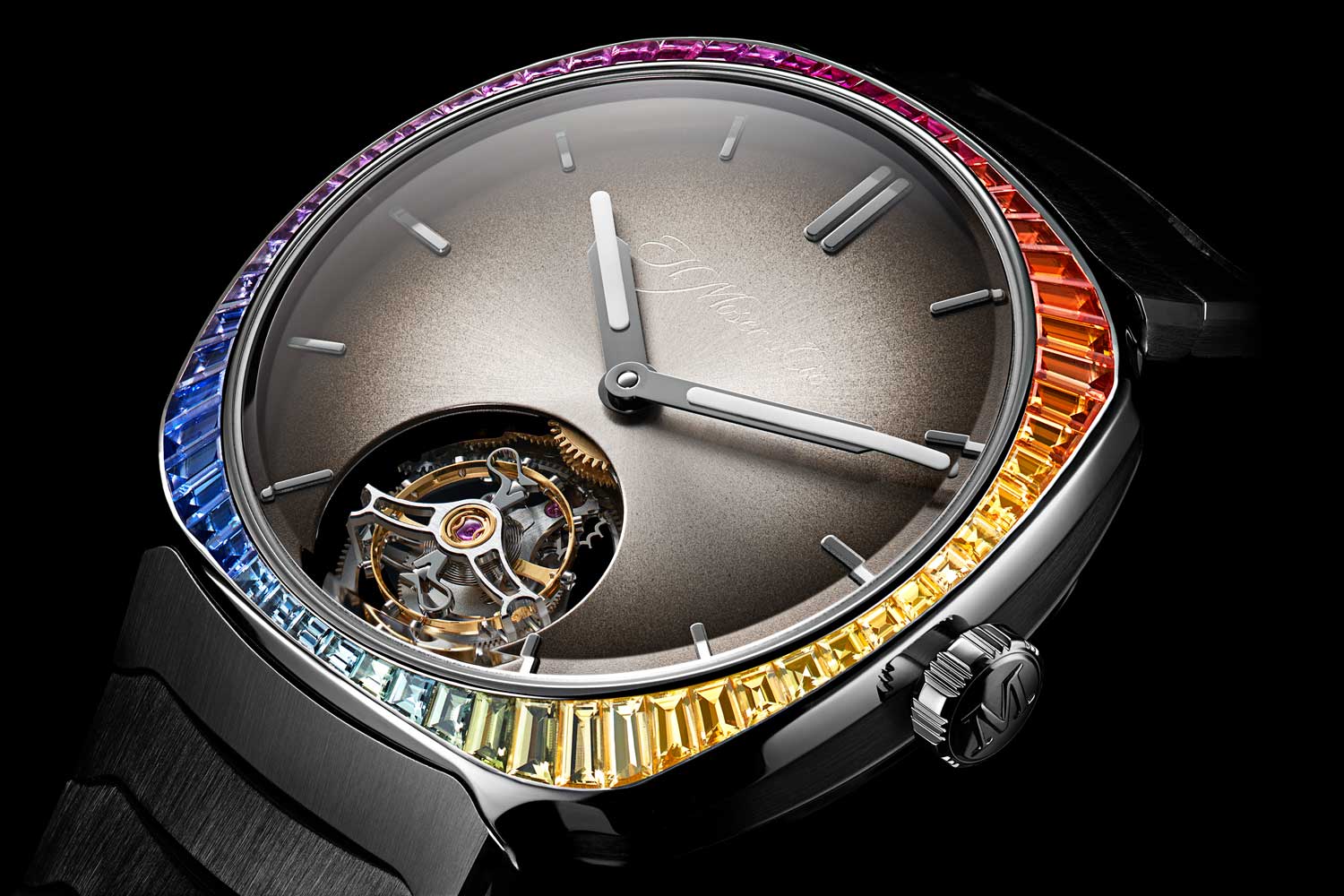 Đồng hồ Moser & Cie Streamliner Tourbillon Rainbow