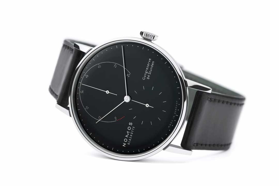 Đồng hồ Nomos Lambda bằng thép