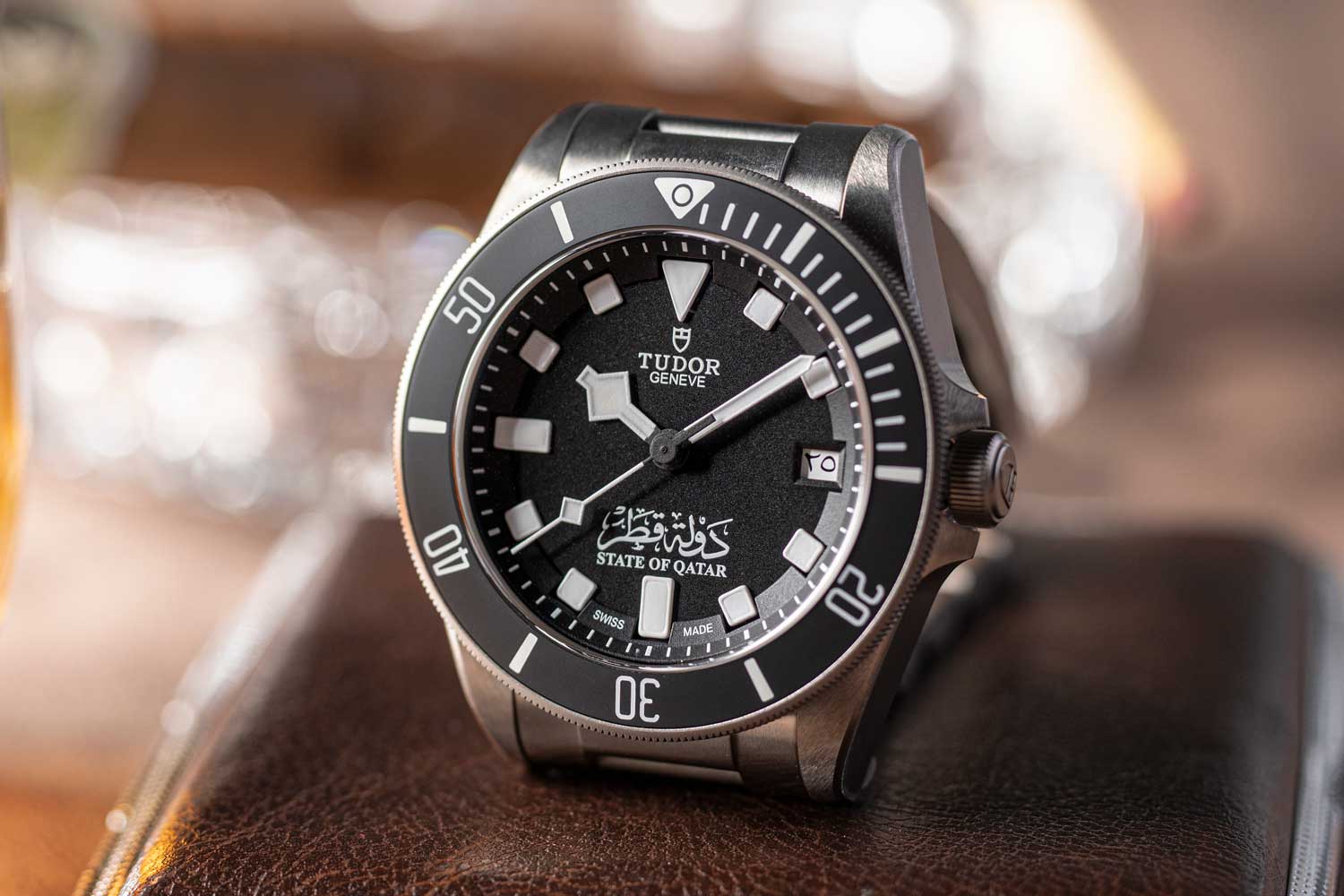 Đồng hồ Rare Royal - Bang Tudor Pelagos của Qatar