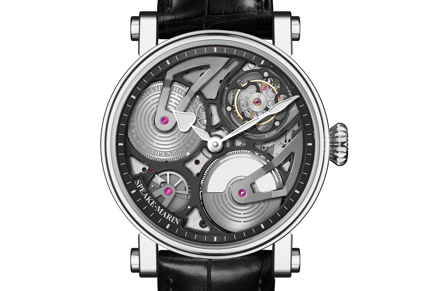 Đồng hồ Speake-Marin One & Two Openworked Tourbillon