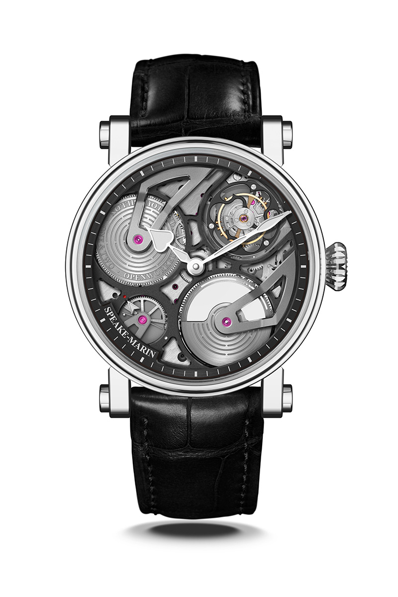 Đồng hồ Speake-Marin One & Two Openworked Tourbillon