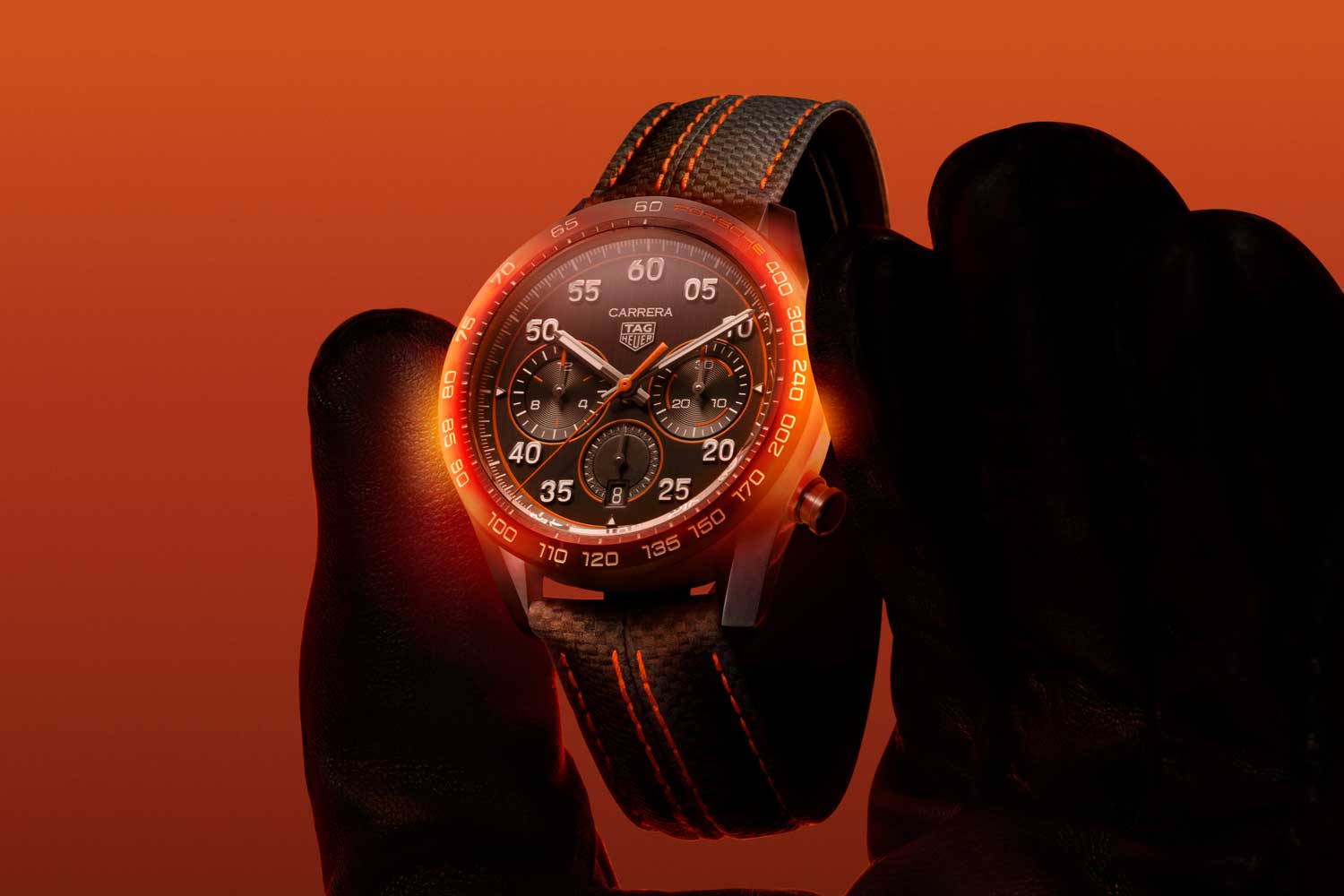 Đồng hồ TAG Heuer Carrera Chronograph Porsche Orange Racing | Kỳ Lân Luxury
