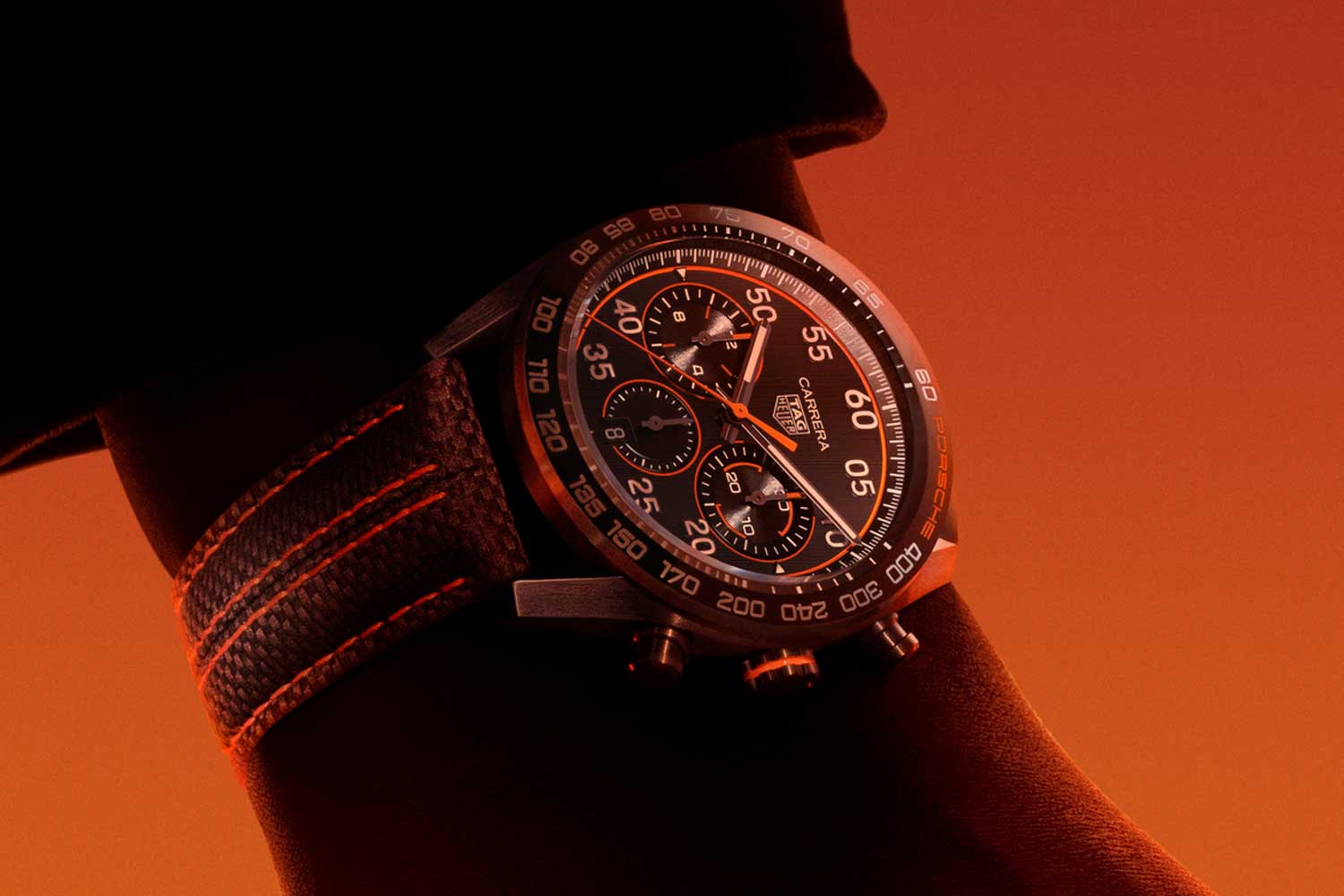 Đồng hồ TAG Heuer Carrera Chronograph Porsche Orange Racing