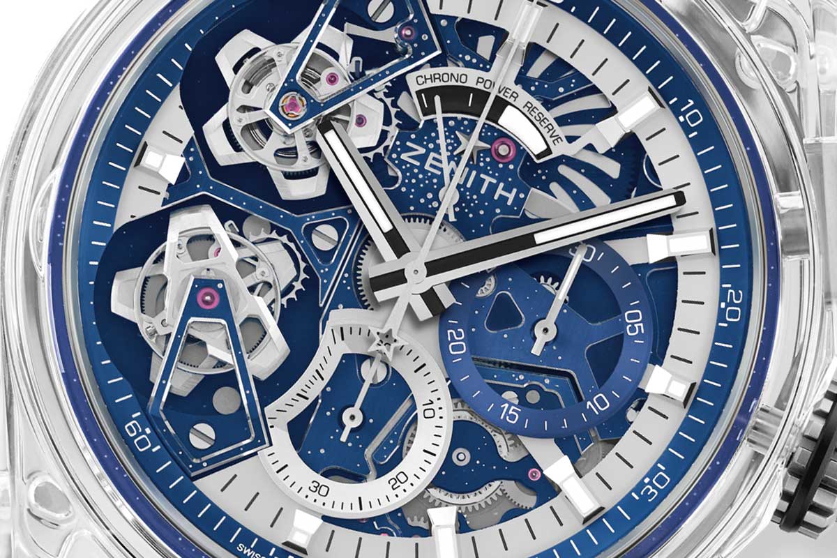 Đồng hồ Zenith DEFY Zero-G Sapphire và DEFY 21 Double Tourbillon Sapphire