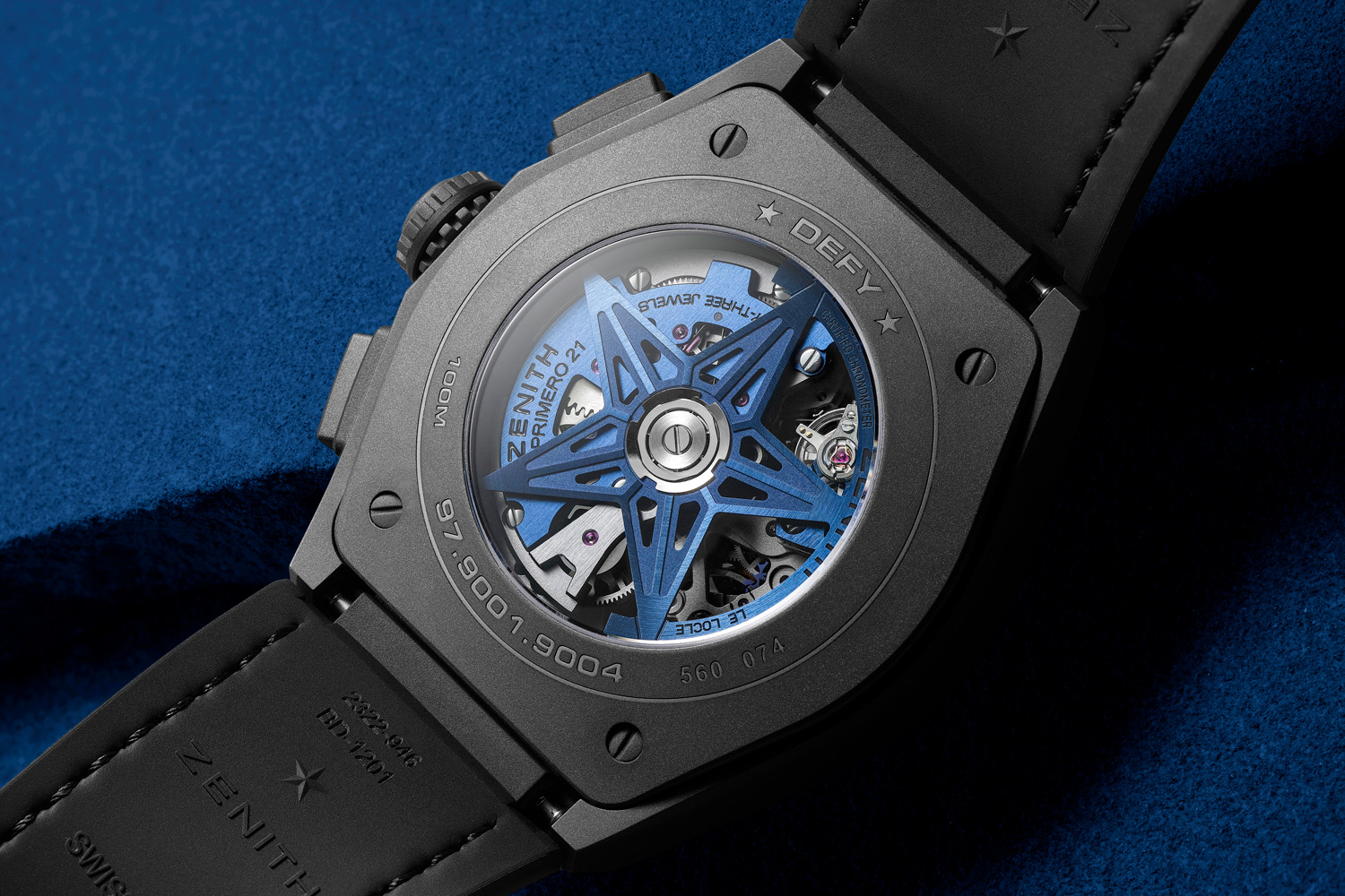 Đồng hồ bấm giờ Zenith DEFY 21 Ultrablue