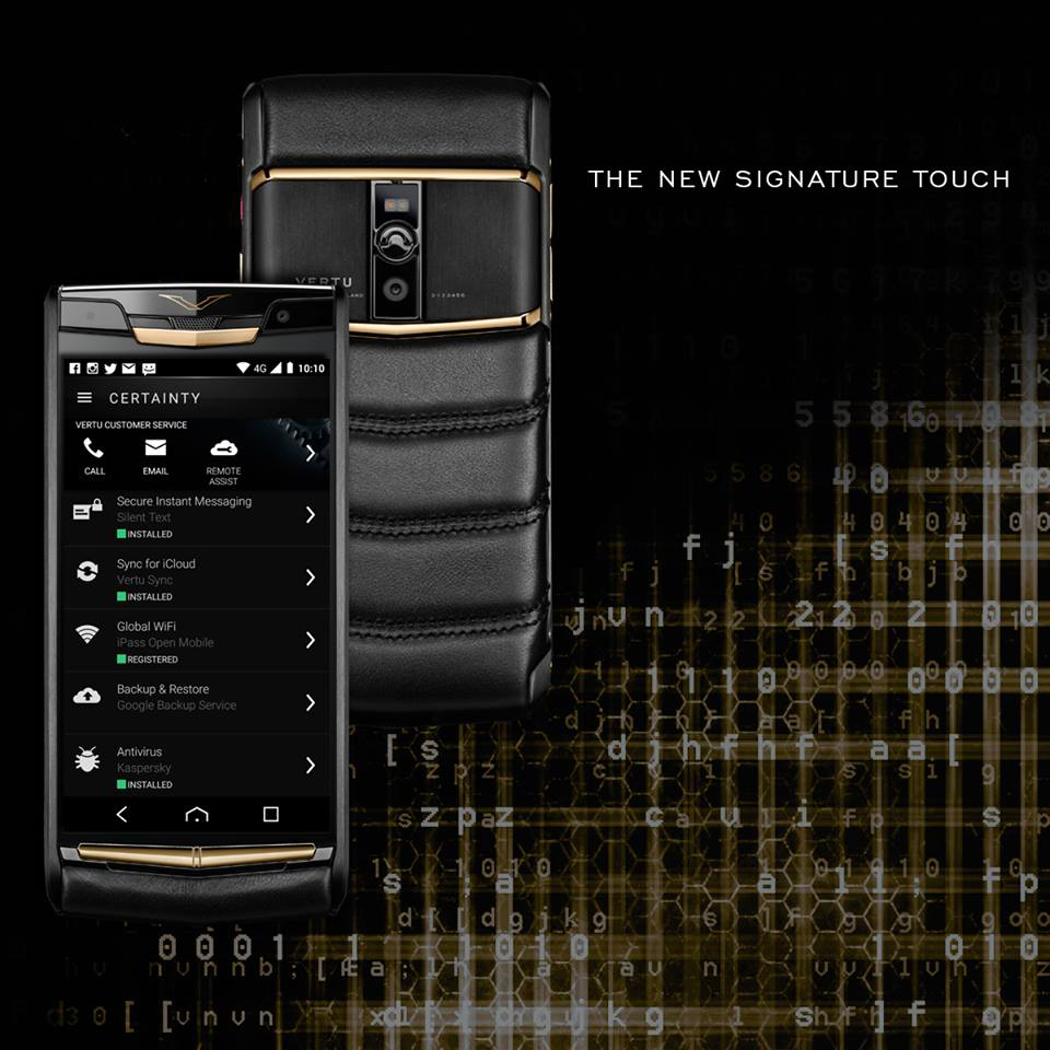 VERTU - BẢO MẬT VỚI SỰ KẾT HỢP CỦA CÁC DỊCH VỤ ĐỘC QUYỀN | Hoàng Luxury Vertu Certainty - dịch vụ bảo mật cho điện thoại tốt nhất thế giới | Kỳ Lân Luxury
