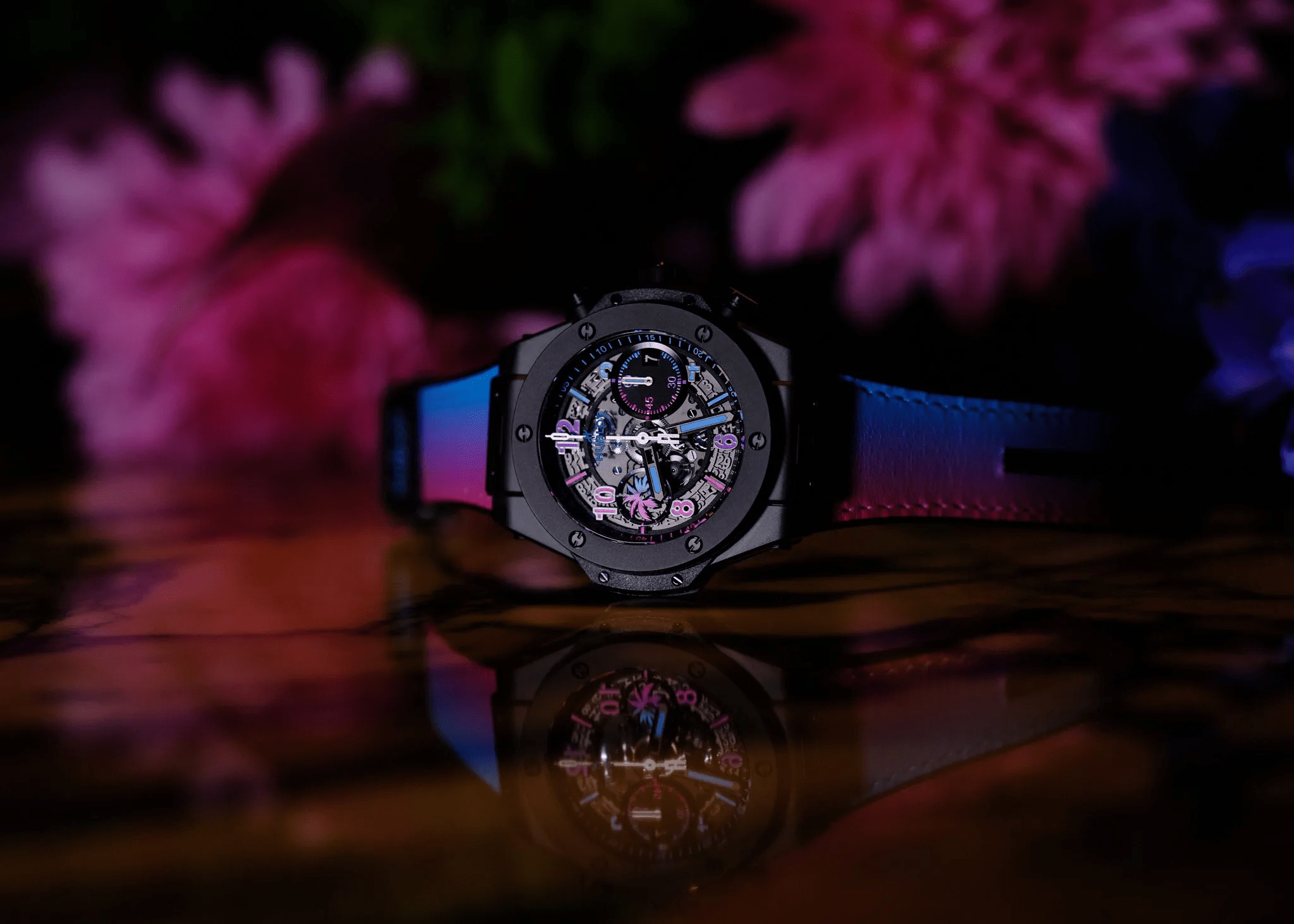 Hublot Big Bang Unico Magic City tại Bãi biển Queen Miami