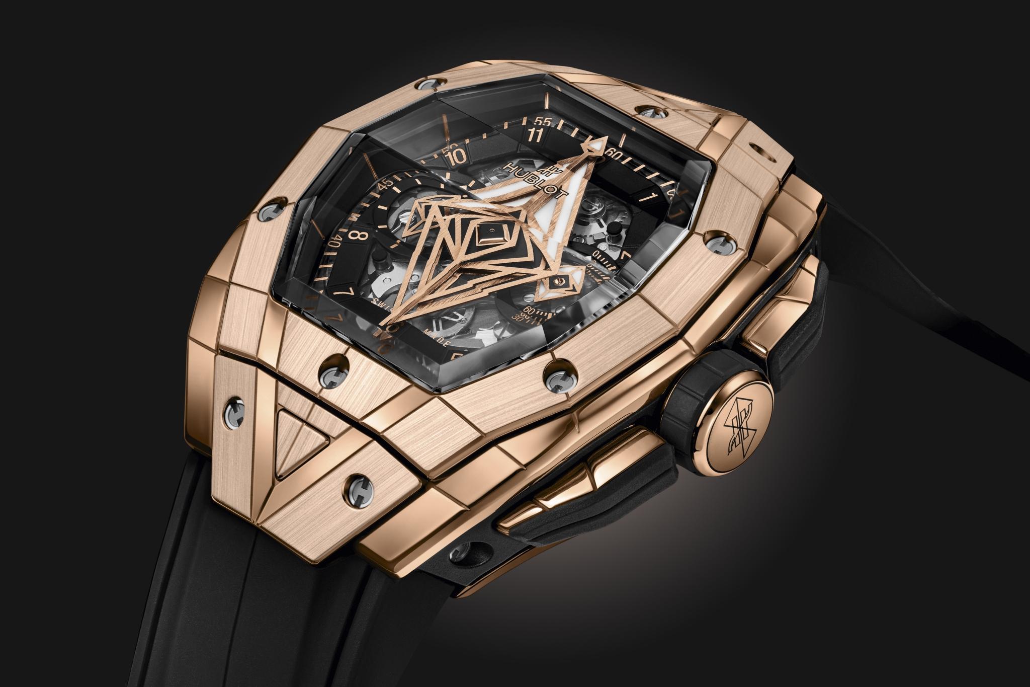 Hublot Spirit Of Big Bang Sang Bleu King Gold 42mm