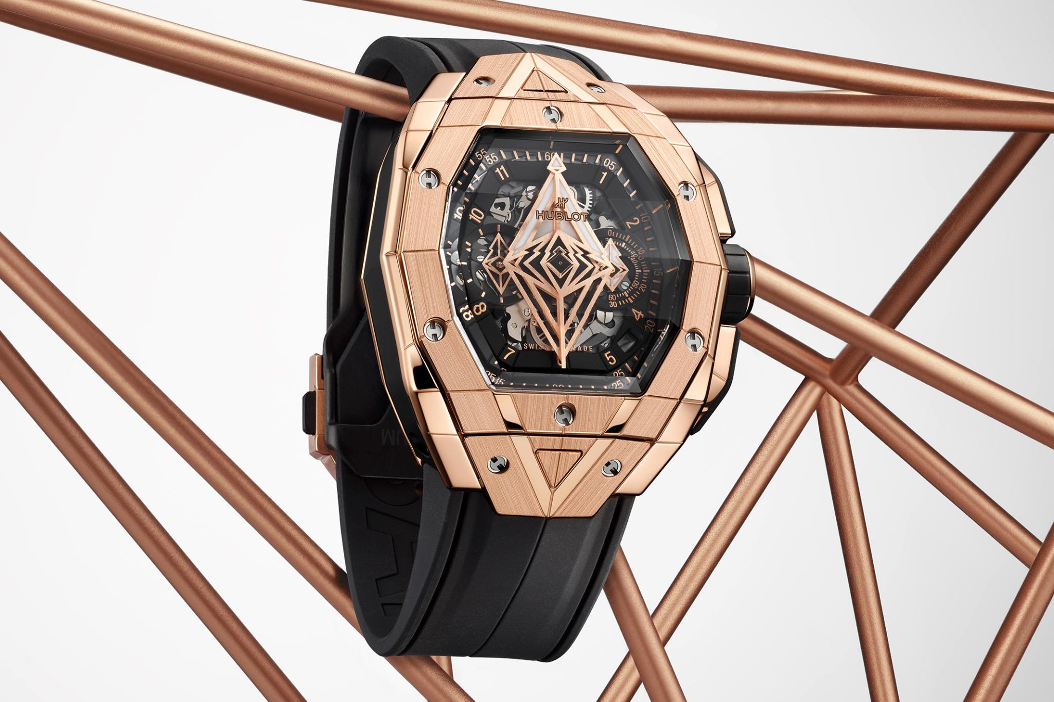 Hublot Spirit Of Big Bang Sang Bleu King Gold 42mm