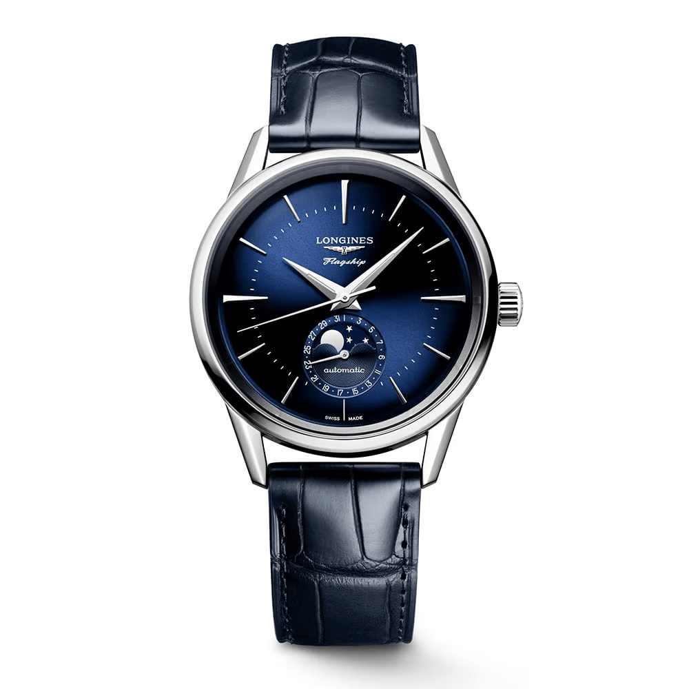 Đồng hồ cổ điển Longines Flagship Heritage Moon-Phase