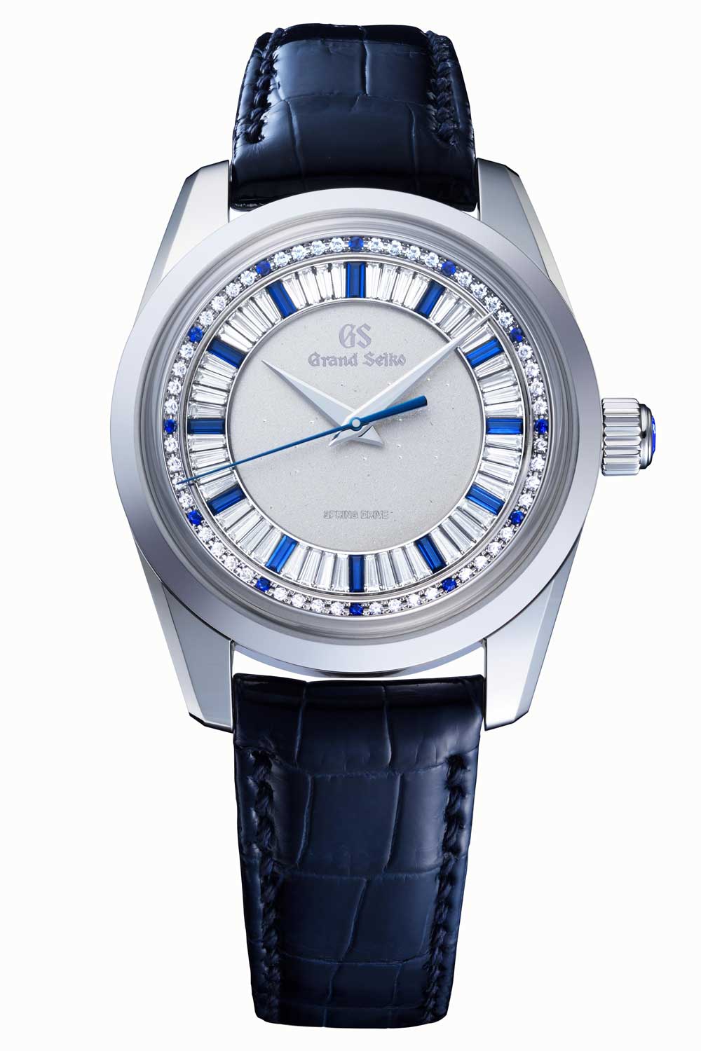 Siêu phẩm Grand Seiko SBGD205 Platinum, Diamond và Sapphire | Kỳ Lân Luxury