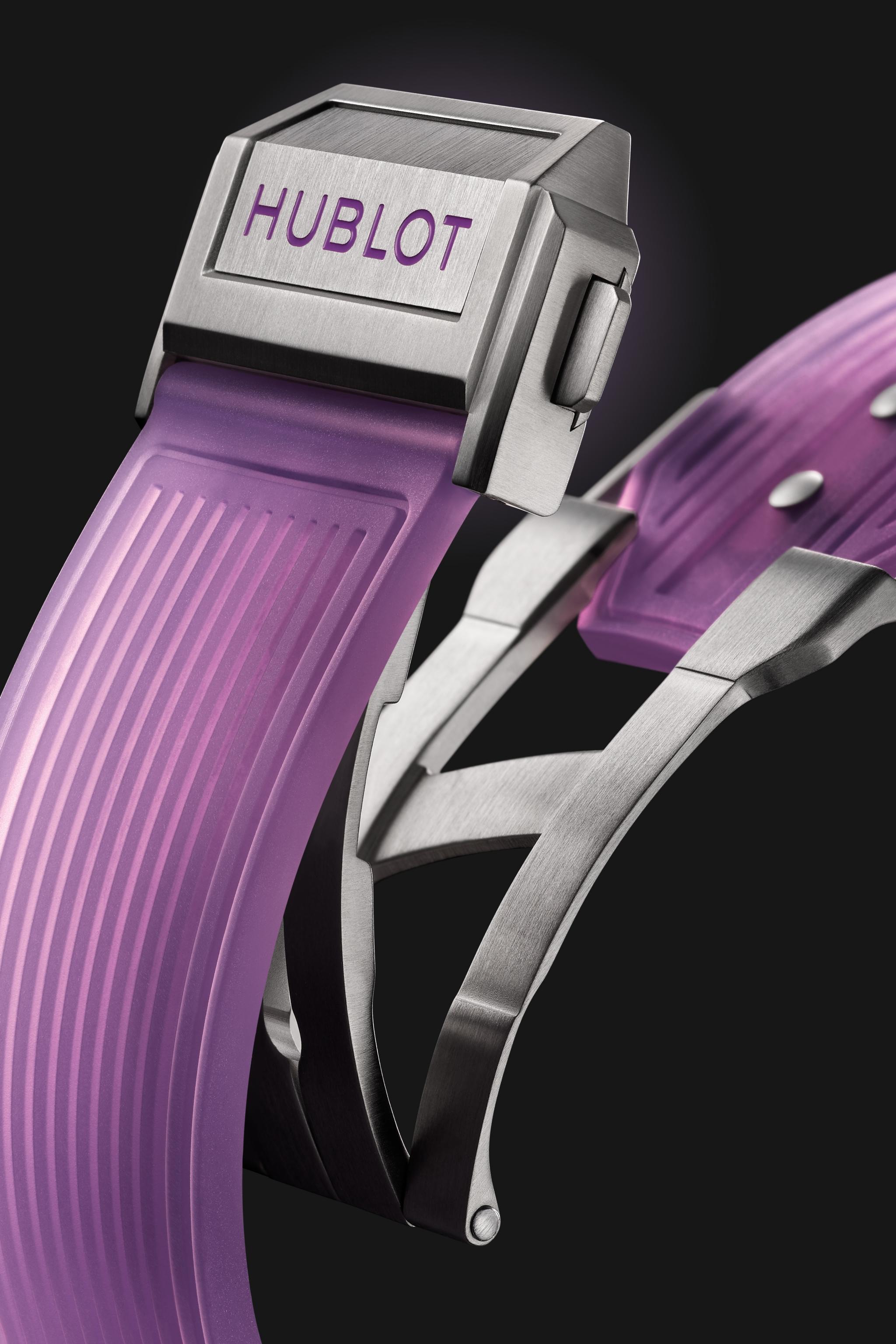 Đồng hồ Hublot Spirit Of Big Bang Tourbillon Purple Saphire 42mm