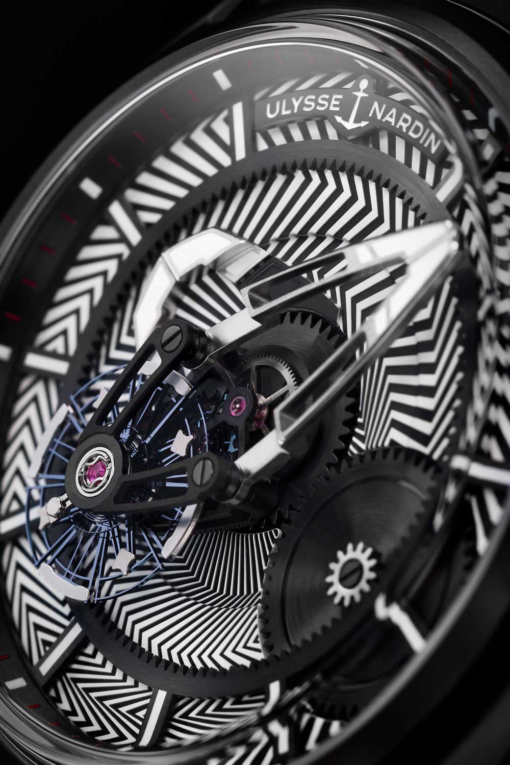 Ulysse Nardin Freak X Razzle Dazzle chiếc đồng hồ ngụy trang