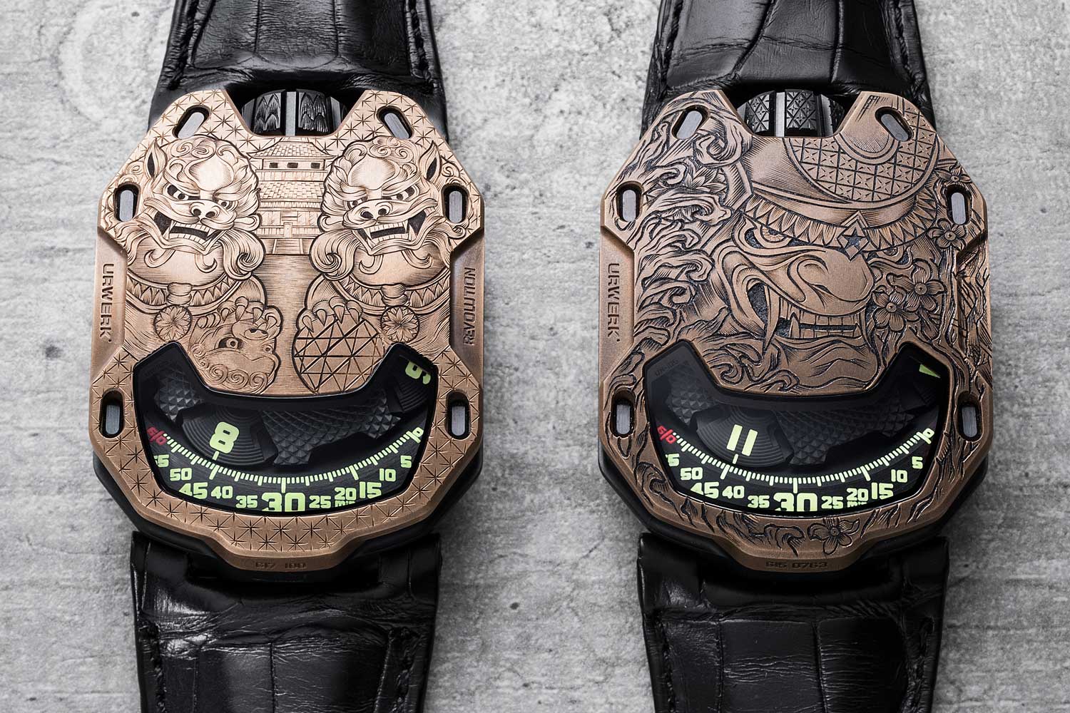 URWERK UR-100V T-Rex sự hồi sinh của URWERK UR-105 T-Rex