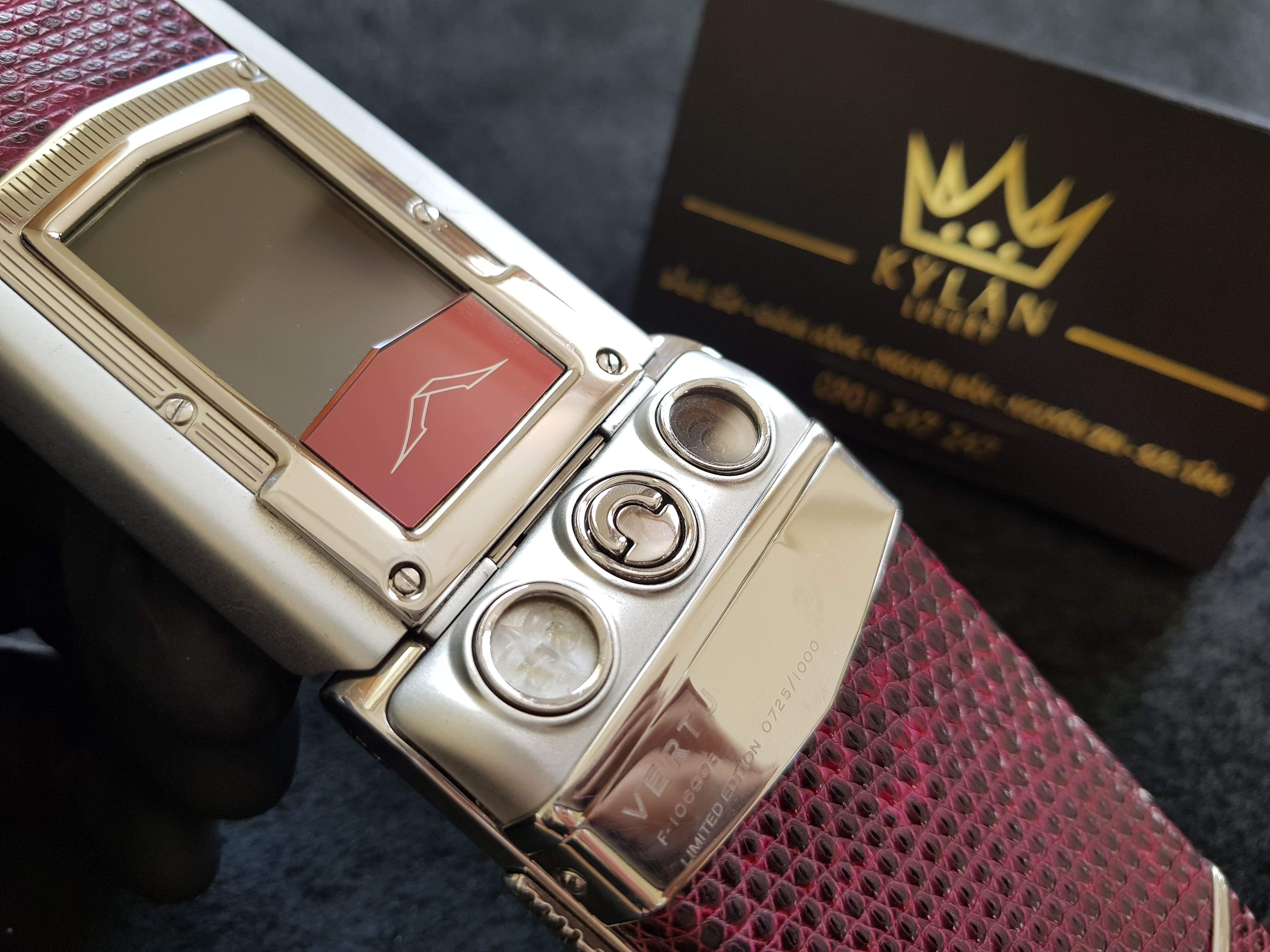 Vertu Ayxta limited edition tím nhạt ruby siêu hiếm 7 Kỳ Lân Luxury 20200320 161358 Vertu Ayxta limited edition tím nhạt ruby siêu hiếm
