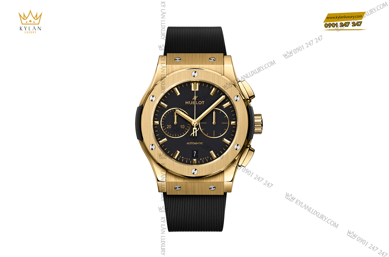 Mẫu đồng hồ Hublot vàng hồng 18K sang trọng, cá tính phù hợp cho mọi đối tượng