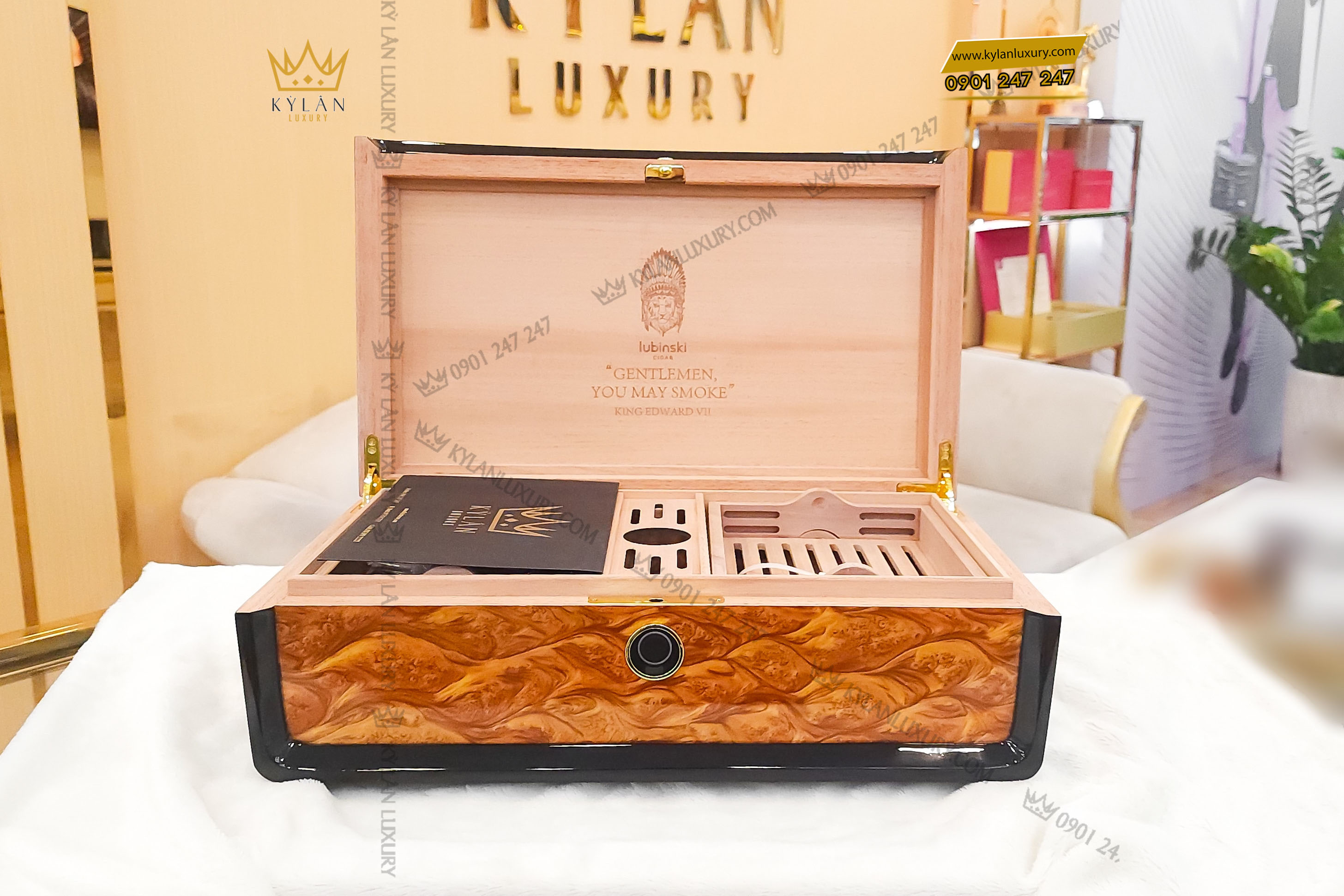 Hộp đựng xì gà Lubinski 3 Hộp đựng xì gà Lubinski