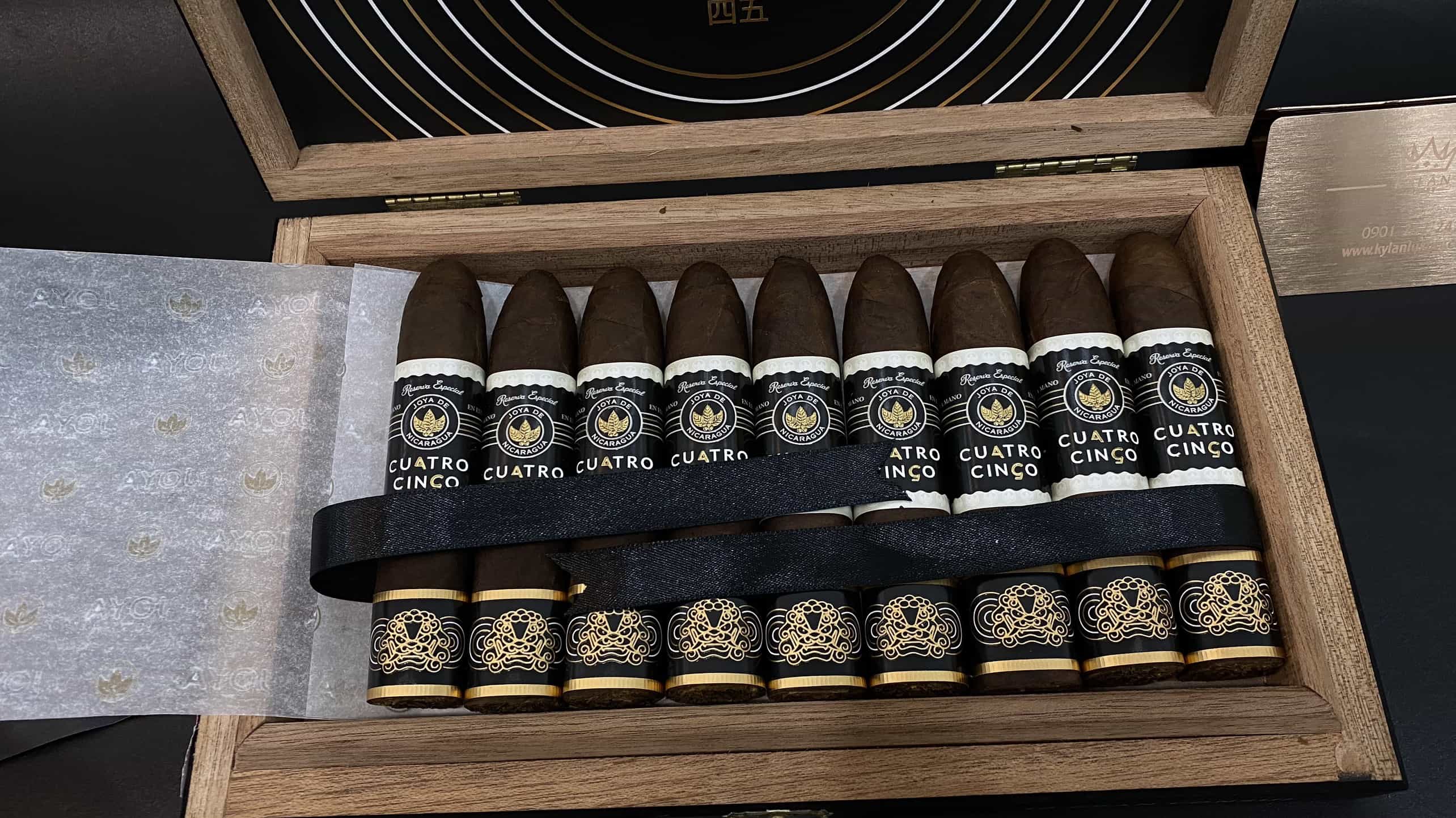Kỳ Lân Luxury joya de nicaragua cuatro cinco 17 Cigar Joya de Nicaragua CUATRO CINCO