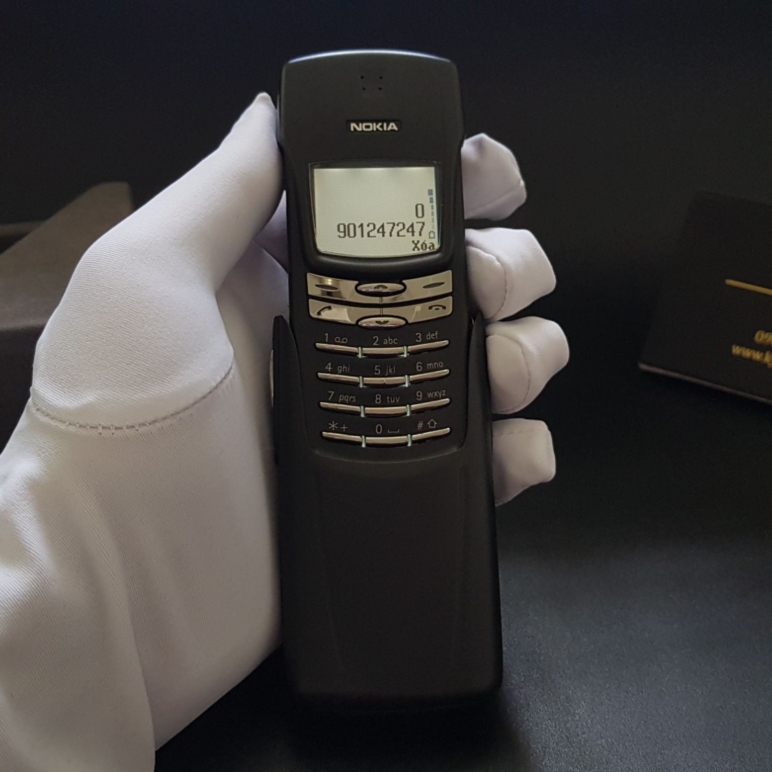 Kỳ Lân Luxury nokia 8910i fullbox nguyen hop suu tam 6 Nokia 8910i fullbox nguyên hộp sưu tầm như mới