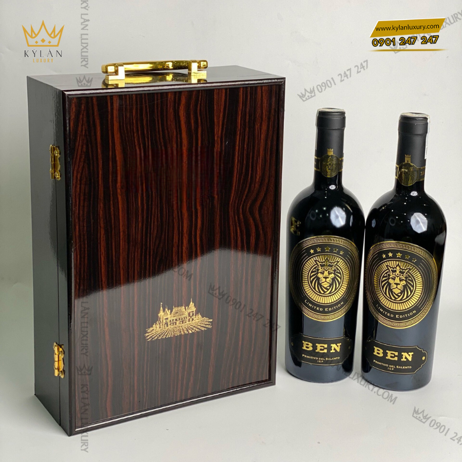 Kỳ Lân Luxury ruou vang y ben gold feudi salentini salento limited edition Rượu vang Ý Ben Gold Feudi Salentini Salento Limited Edition