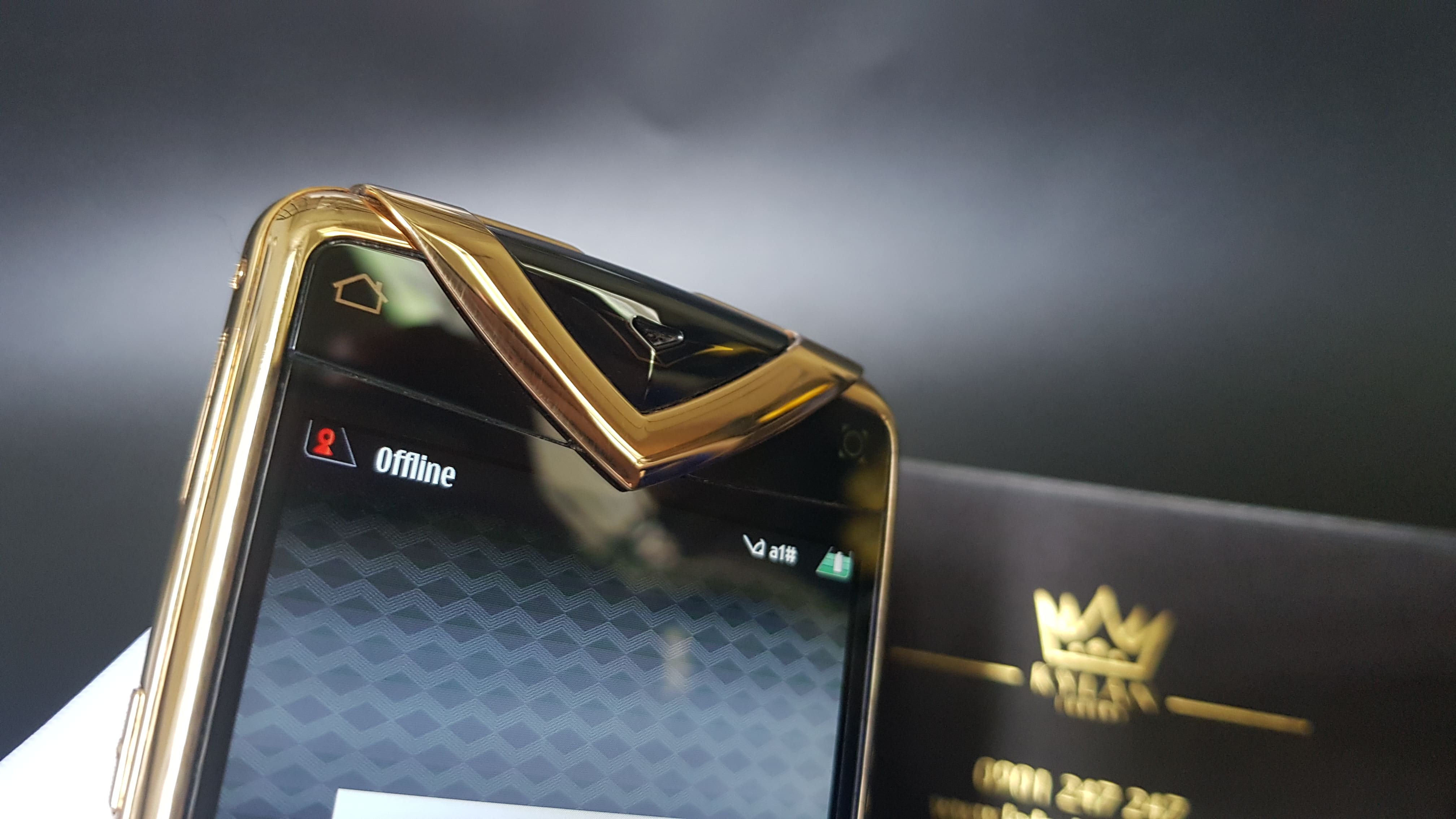 Kỳ Lân Luxury vertu quest vang khoi 750 13 Vertu Quest chính hãng vàng khối 750 độc quyền