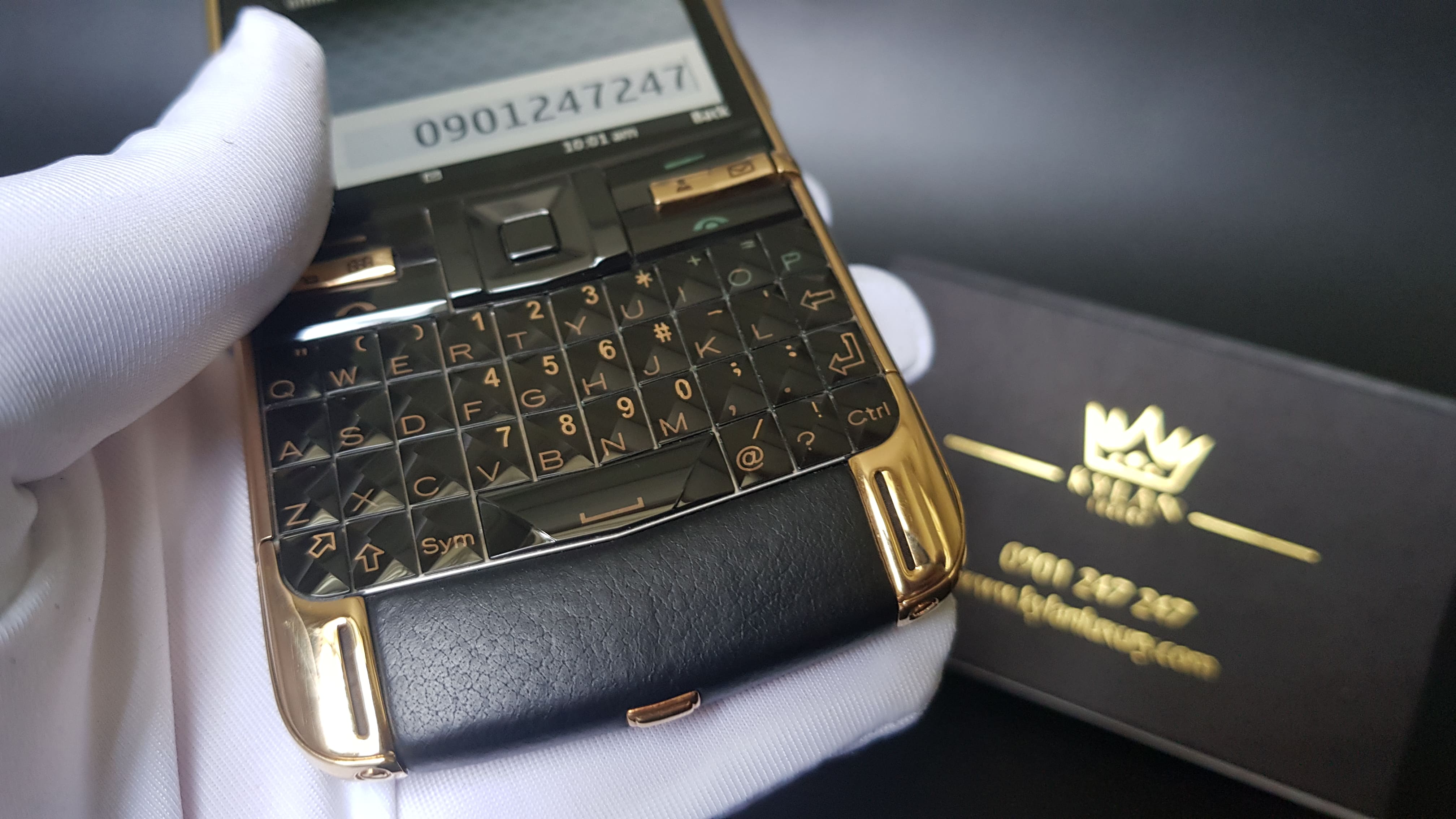 Kỳ Lân Luxury vertu quest vang khoi 750 39 Vertu Quest chính hãng vàng khối 750 độc quyền