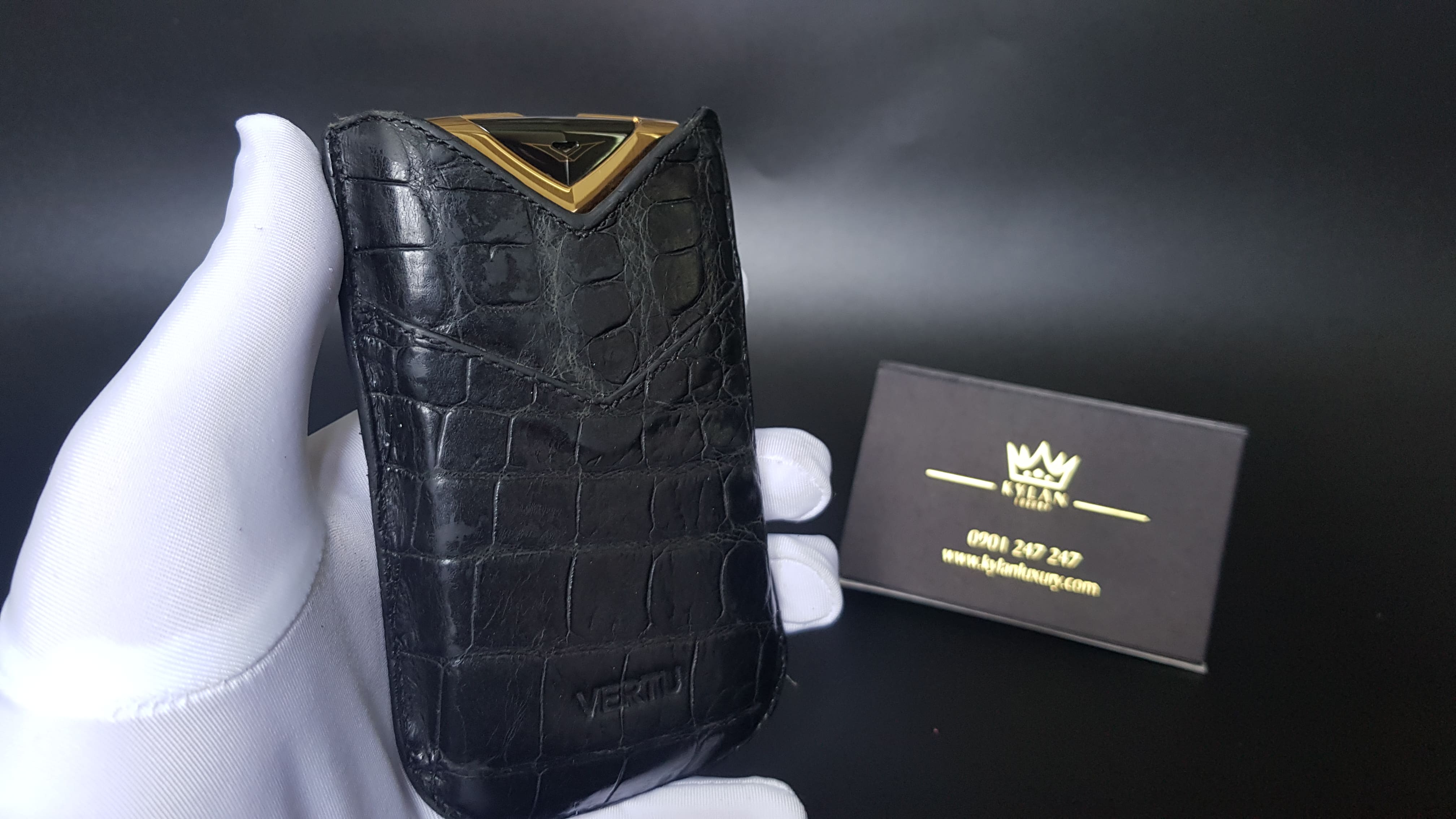 Kỳ Lân Luxury vertu quest vang khoi 750 60 Vertu Quest chính hãng vàng khối 750 độc quyền