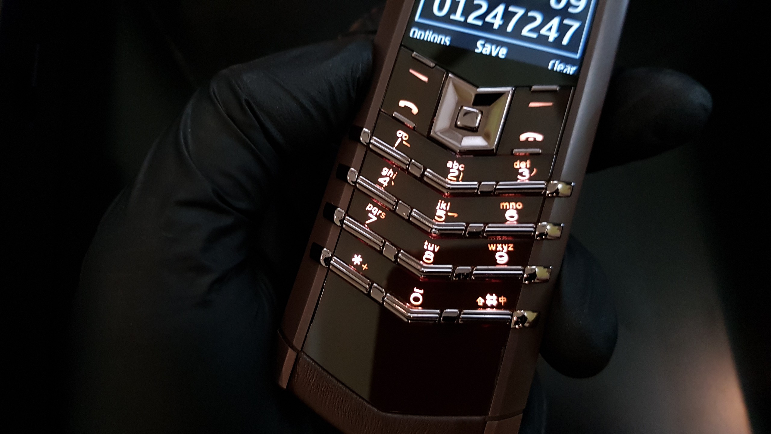 Kỳ Lân Luxury vertu signature s brown06 Vertu Signature S Brown