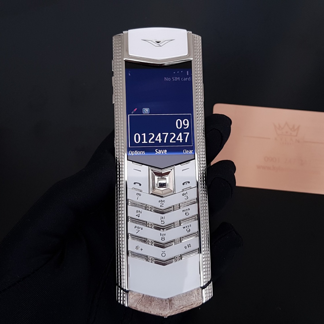 Vertu Signature S Clous De Paris Lưng Da Cá Sấu 11 Kỳ Lân Luxury vertu signature s cloud de paris lung da ca sau 30 Vertu Signature S Clous De Paris Lưng Da Cá Sấu