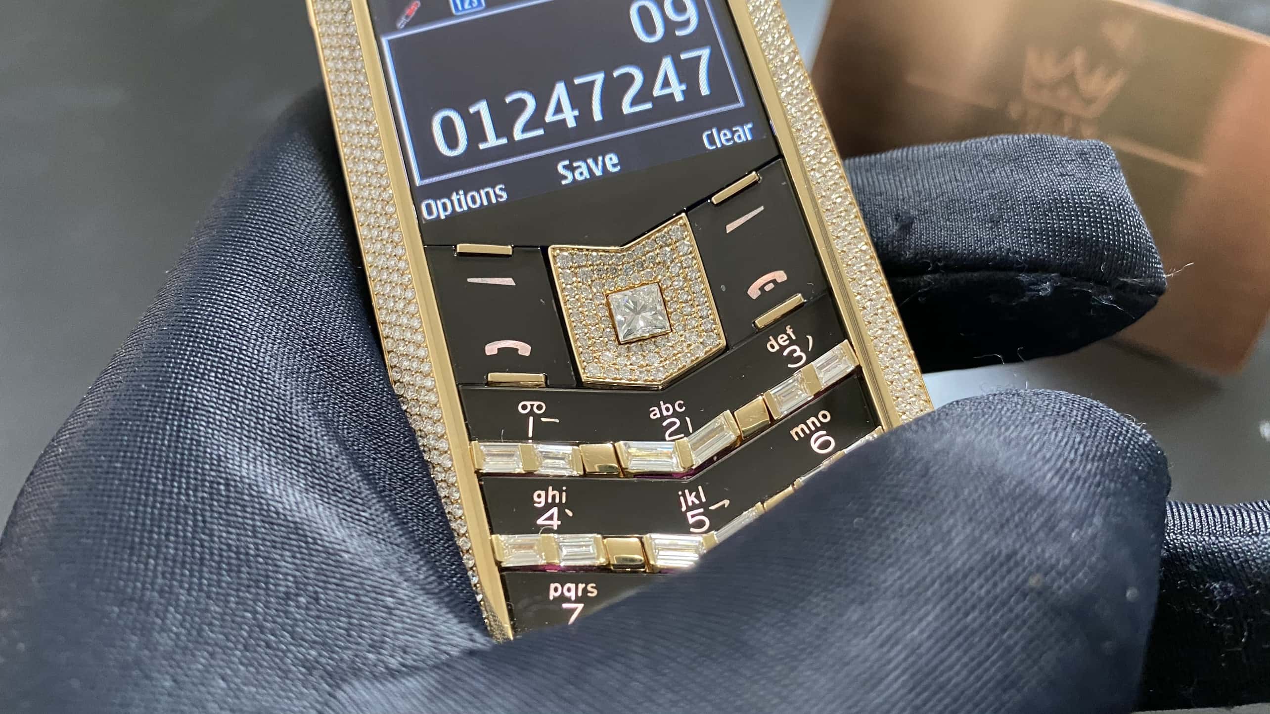 Kỳ Lân Luxury vertu signature s full kim va ng chanh fullbox 11 Vertu Signature S full kim vàng chanh fullbox