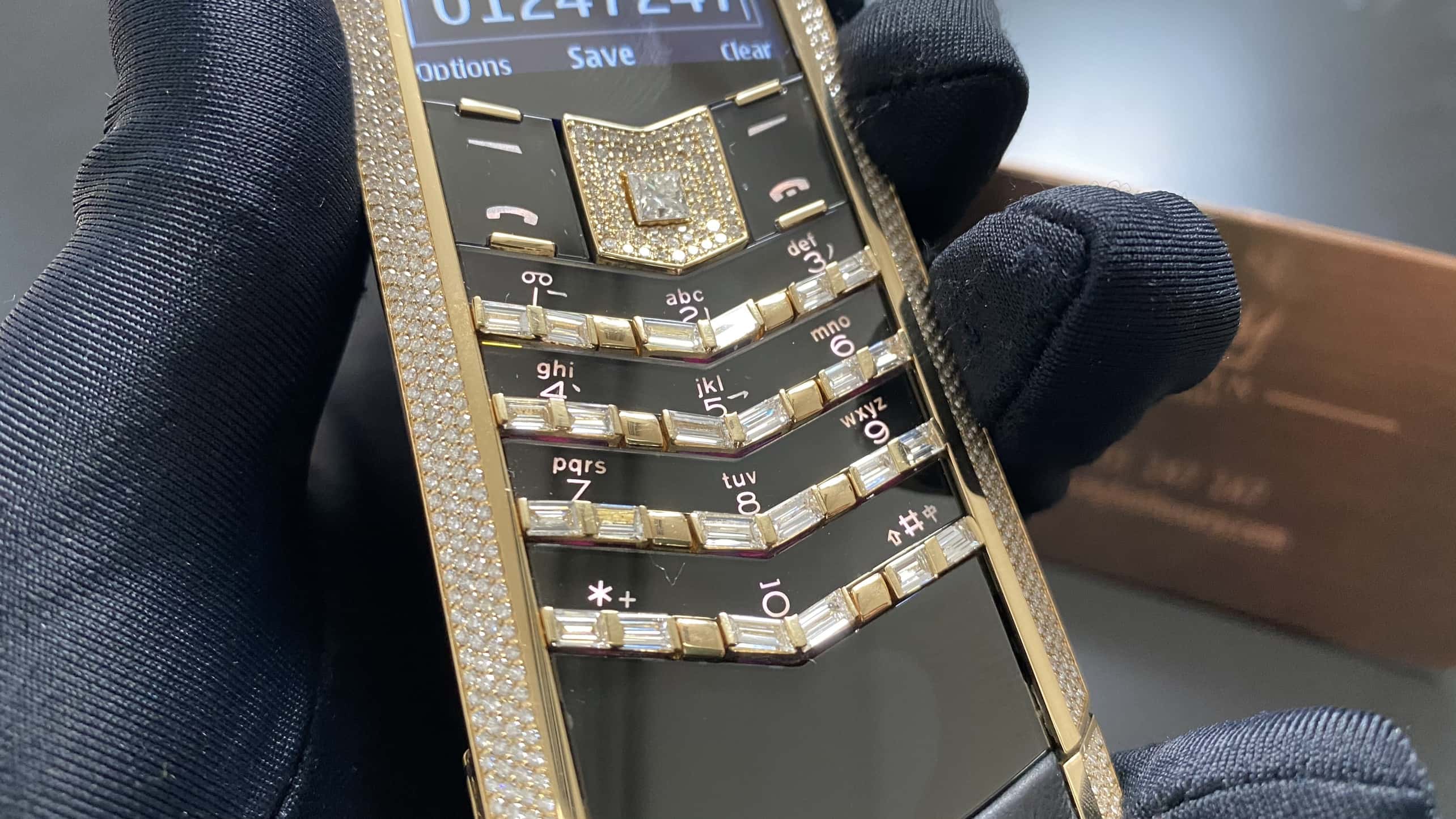 Kỳ Lân Luxury vertu signature s full kim va ng chanh fullbox 23 Vertu Signature S full kim vàng chanh fullbox