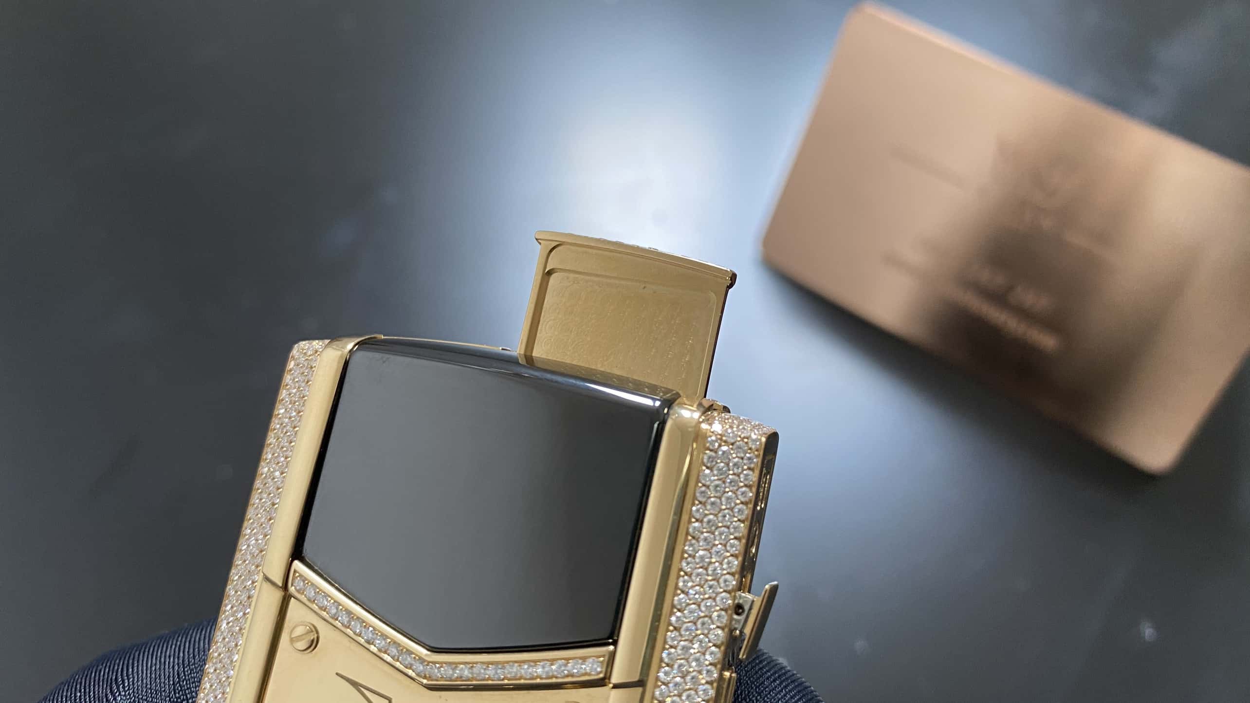 Kỳ Lân Luxury vertu signature s full kim va ng chanh fullbox 25 Vertu Signature S full kim vàng chanh fullbox