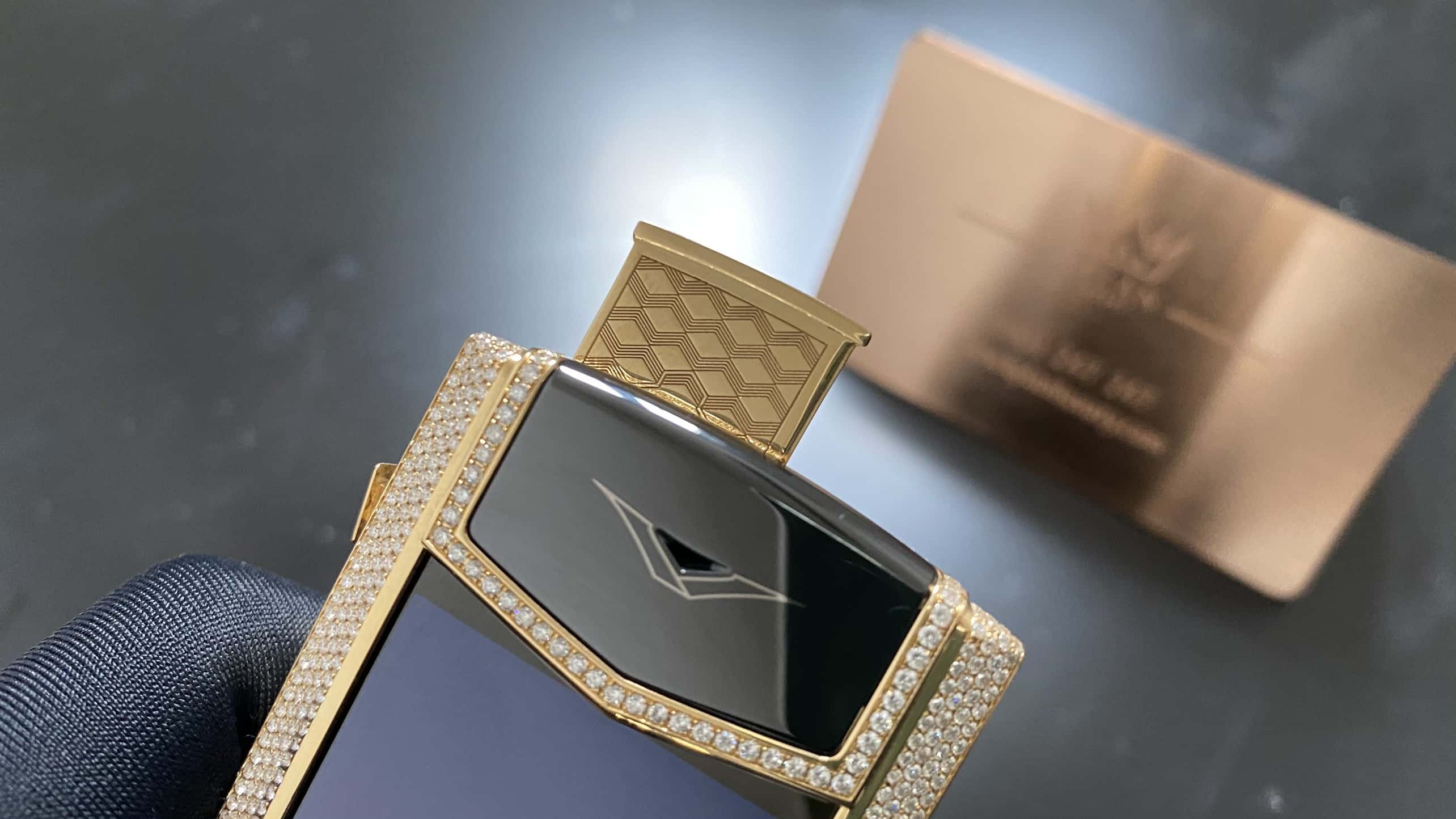 Kỳ Lân Luxury vertu signature s full kim va ng chanh fullbox 31 Vertu Signature S full kim vàng chanh fullbox