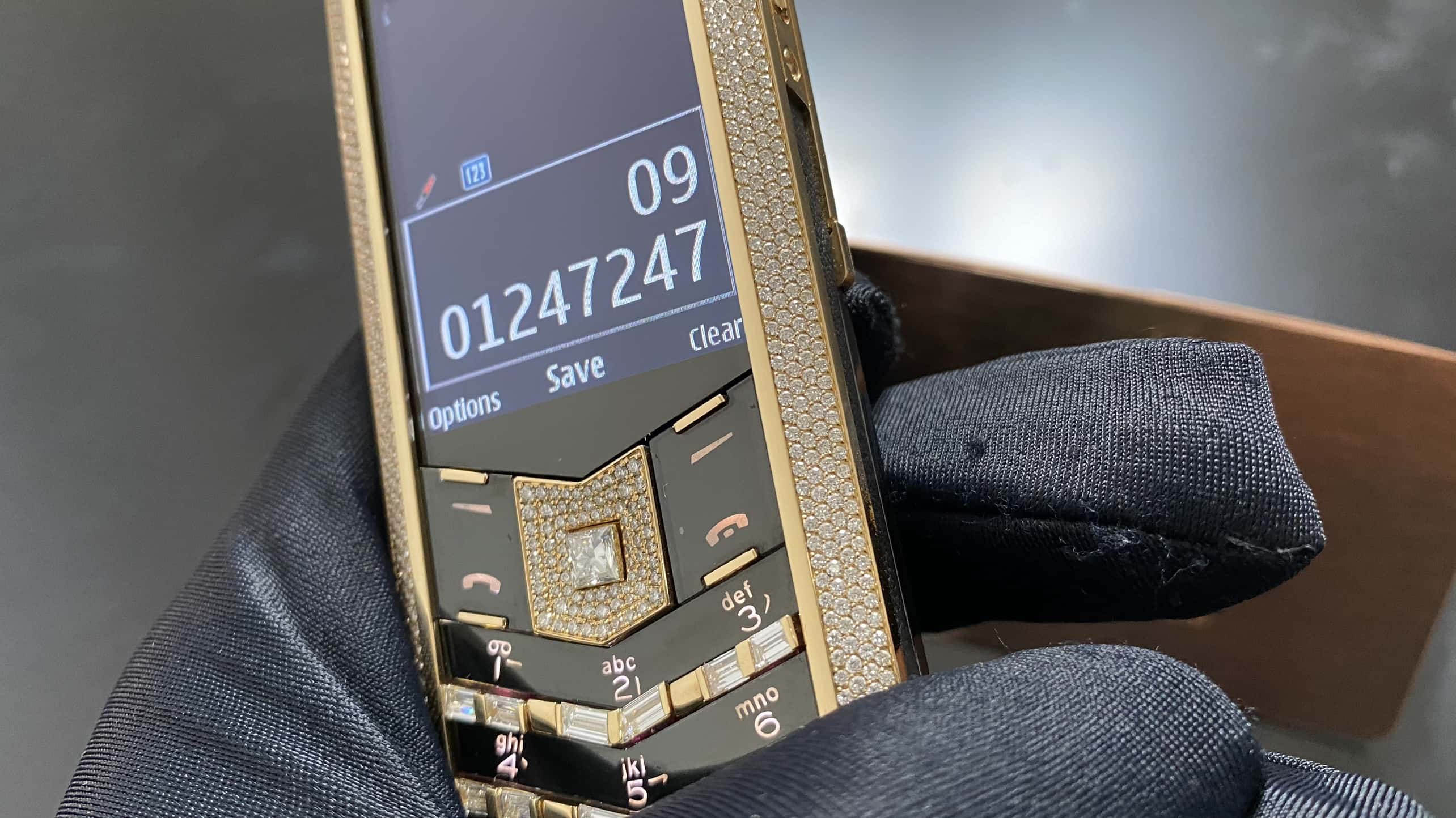 Kỳ Lân Luxury vertu signature s full kim va ng chanh fullbox 4 Vertu Signature S full kim vàng chanh fullbox