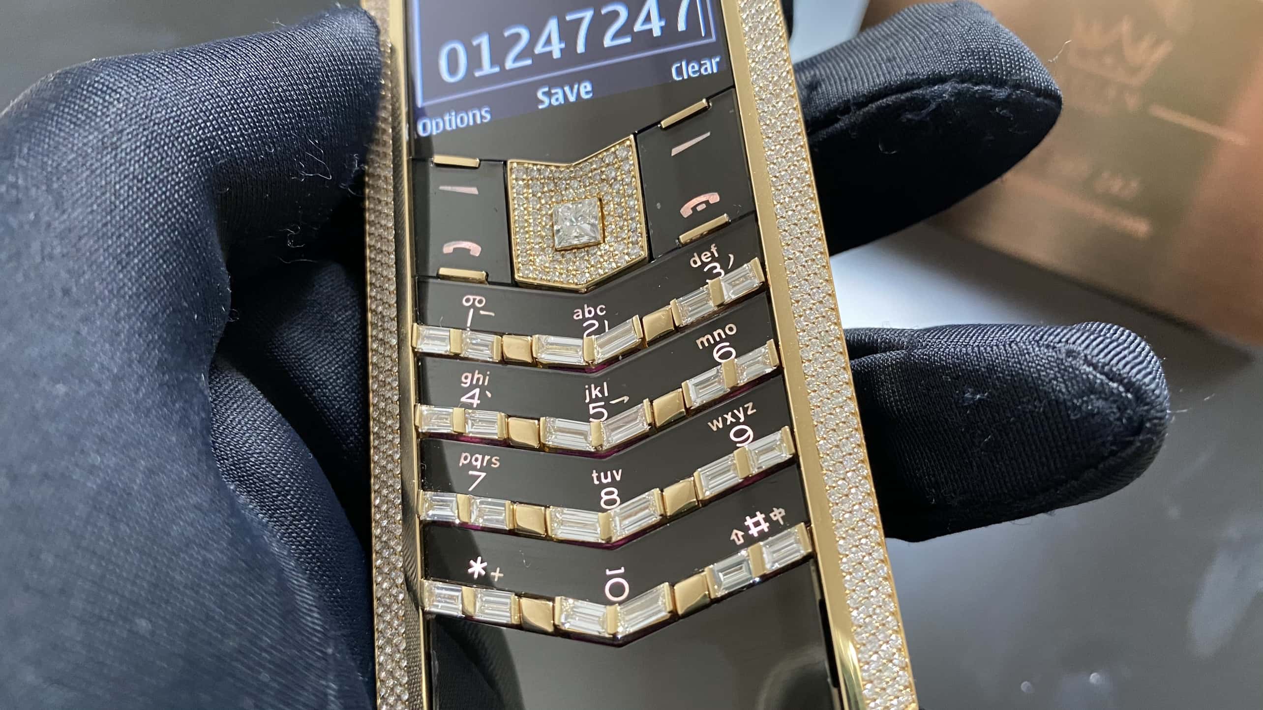 Kỳ Lân Luxury vertu signature s full kim va ng chanh fullbox 5 Vertu Signature S full kim vàng chanh fullbox