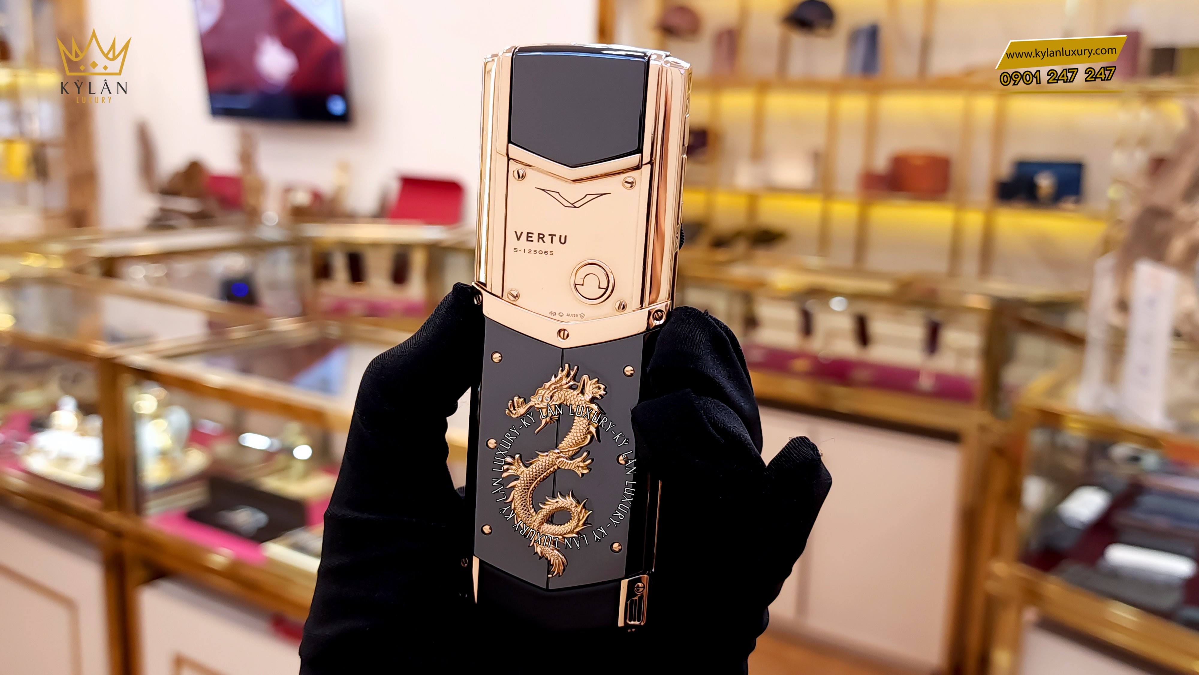 Vertu Signature S Gold Dragon | Kỳ Lân