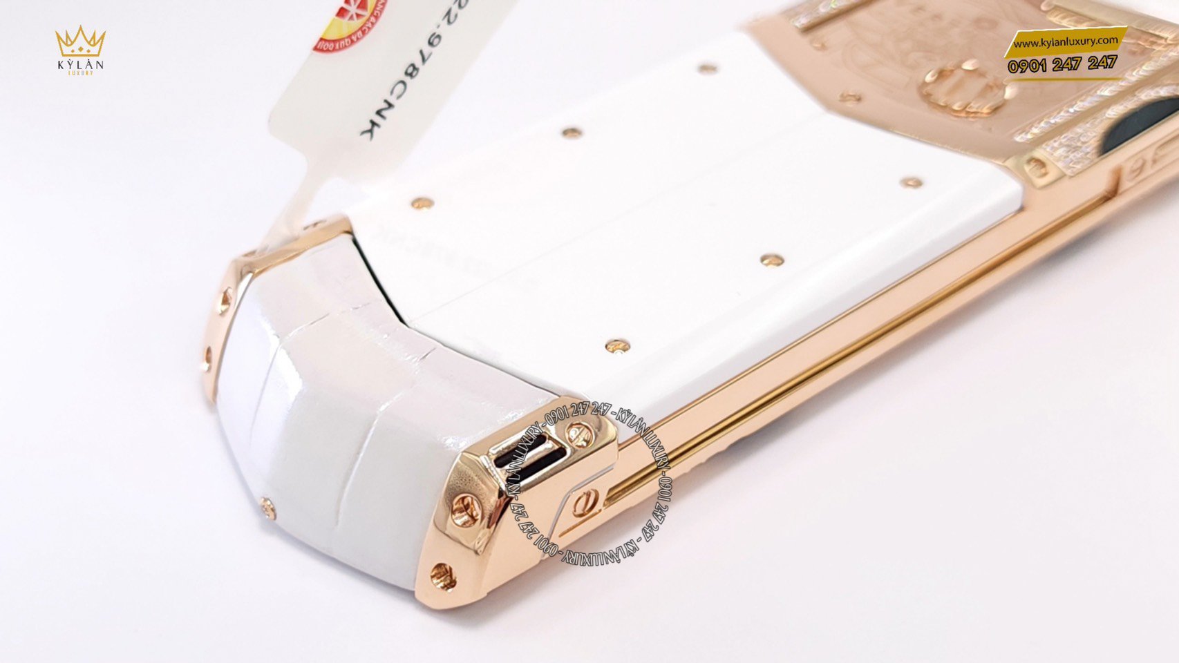 VERTU SIGNATURE S GOLD MIX DIAMOND WHITE 13 Kỳ Lân Luxury vertu signature s gold mix diamond white 14 VERTU SIGNATURE S GOLD MIX DIAMOND WHITE